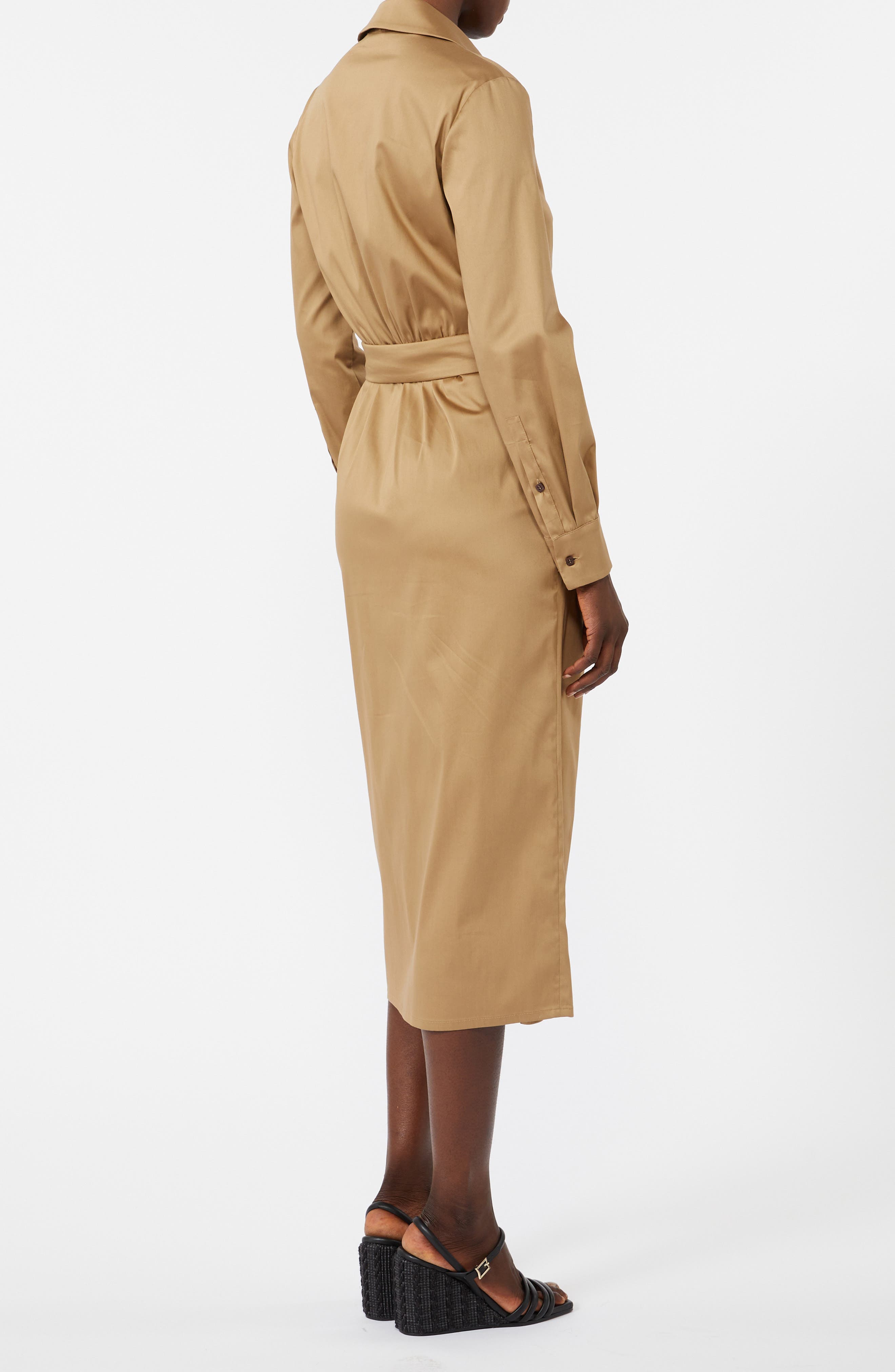 Ottelia Long Sleeve Maxi Shirtdress - image 2
