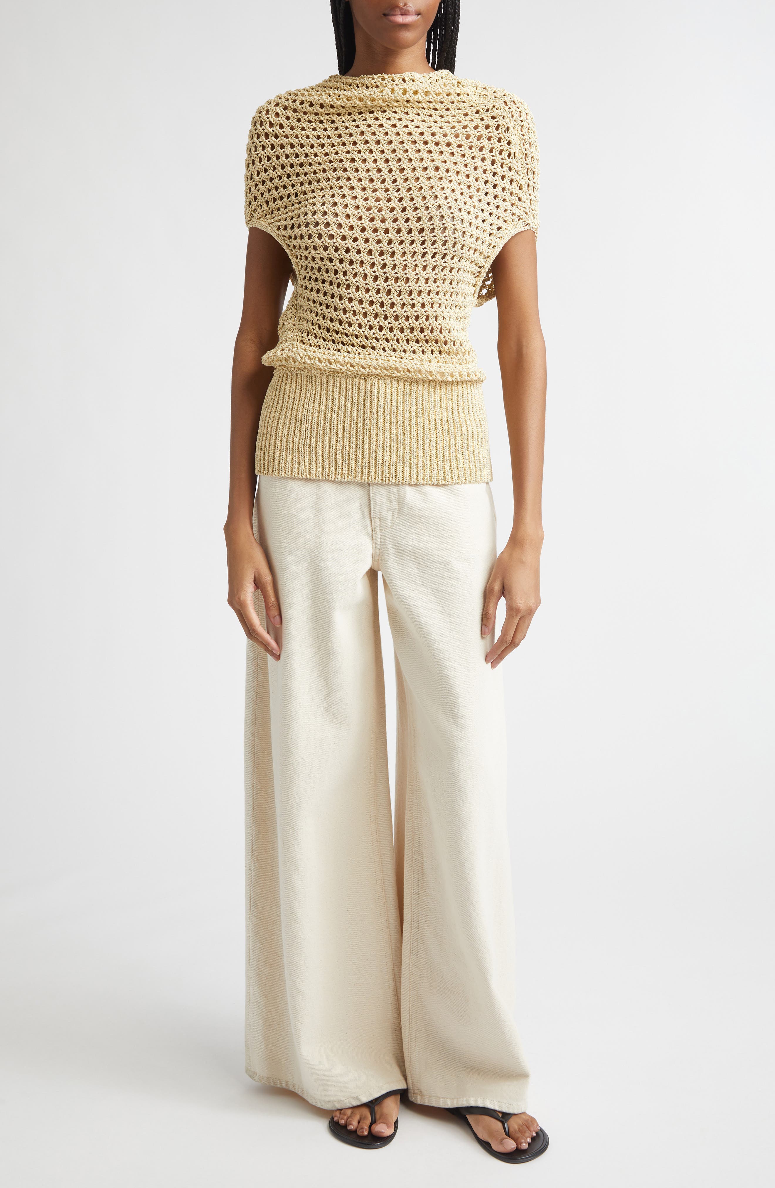 Slick High Waist Wide Leg Jeans - image 2