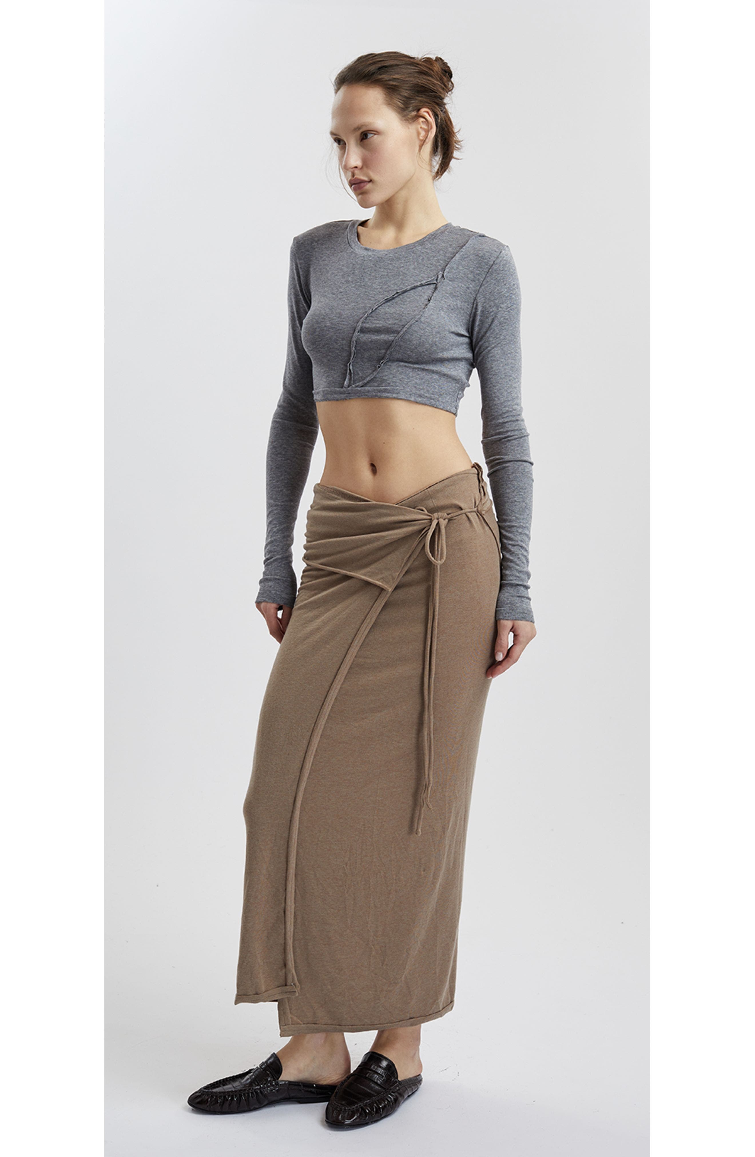 Pepper Long Sleeves Crop Top - image 3