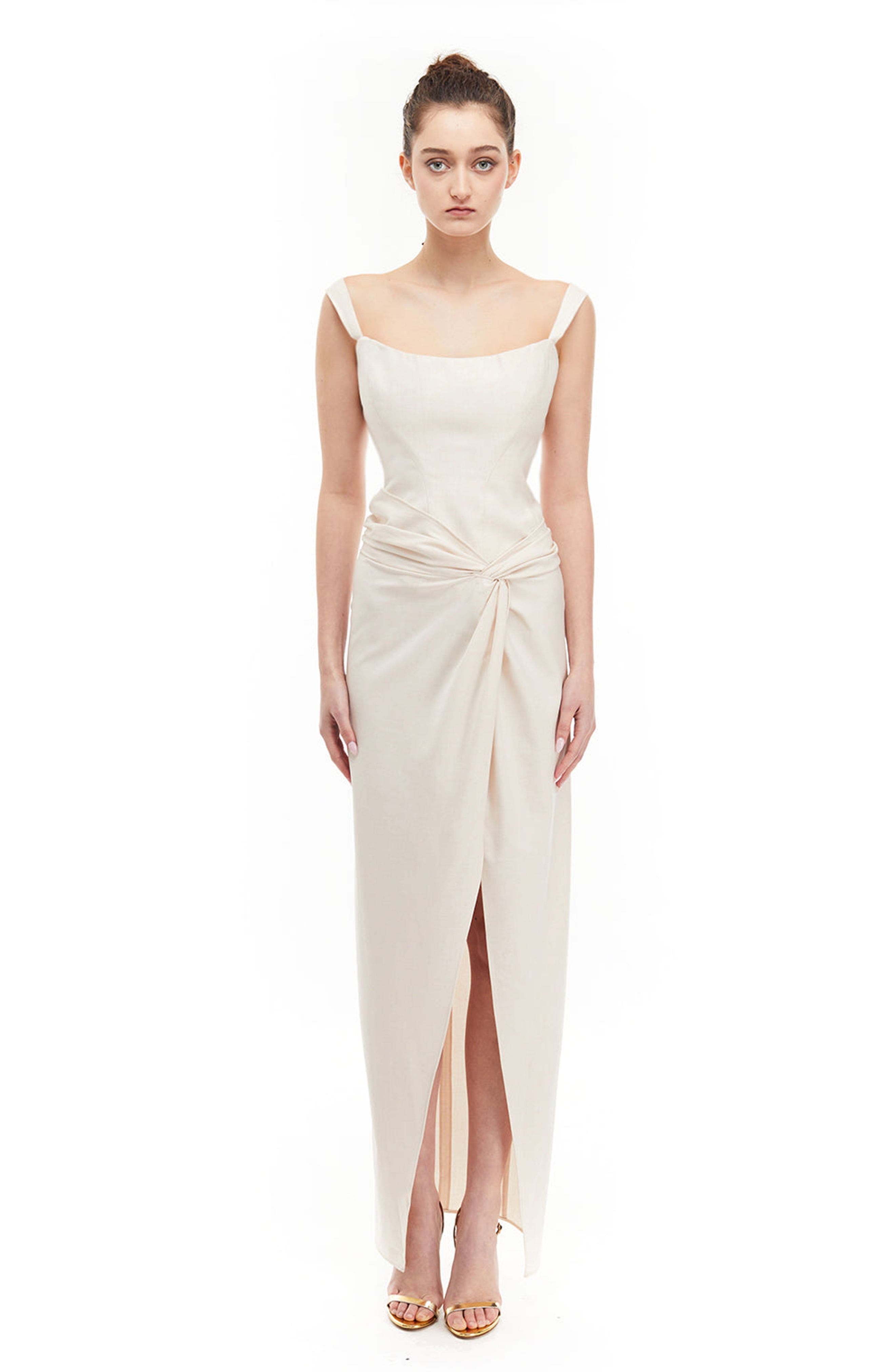 Olive Maxi Dress - image 2