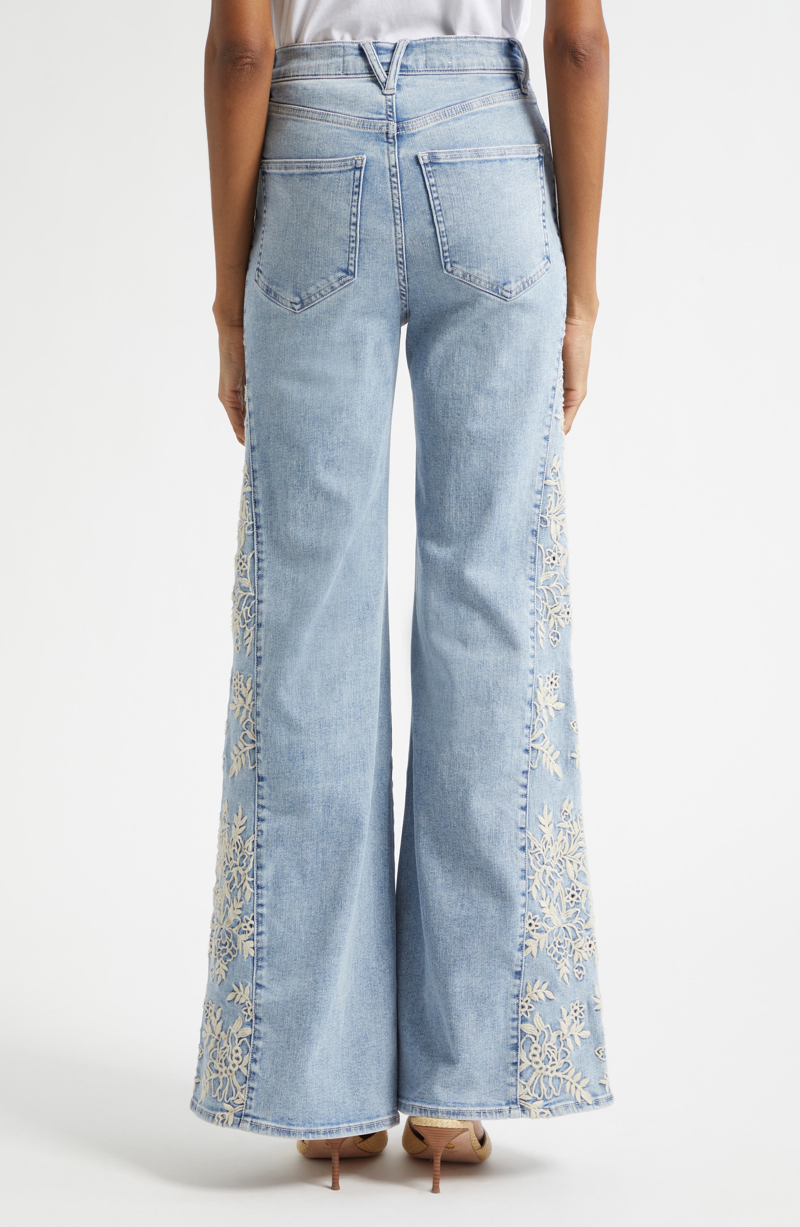 Joplin High Rise Wide Flare Leg Jeans - image 2