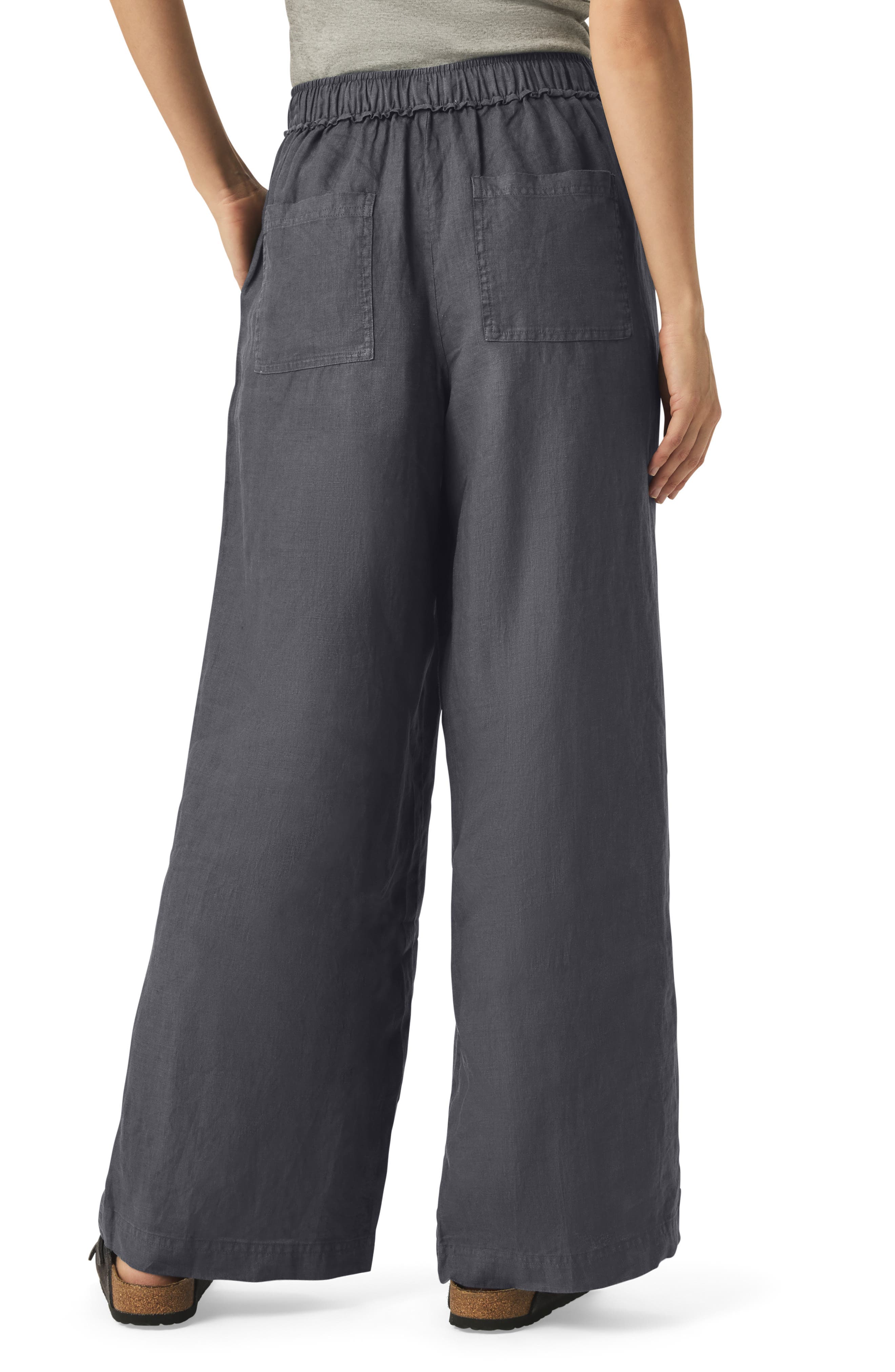 Stella Linen Drawstring Pants - image 2