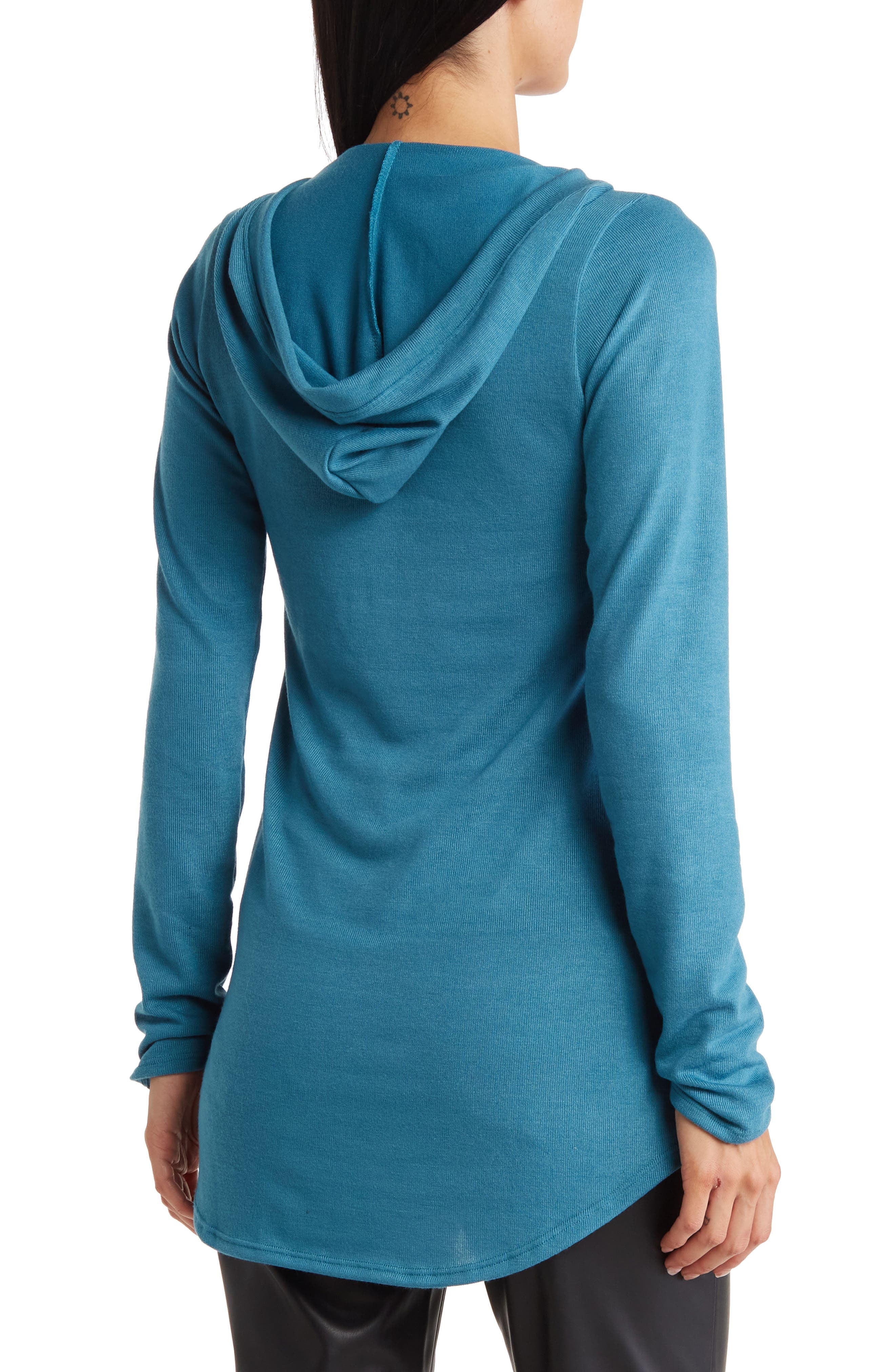 Hooded Tunic Sweater - image 2