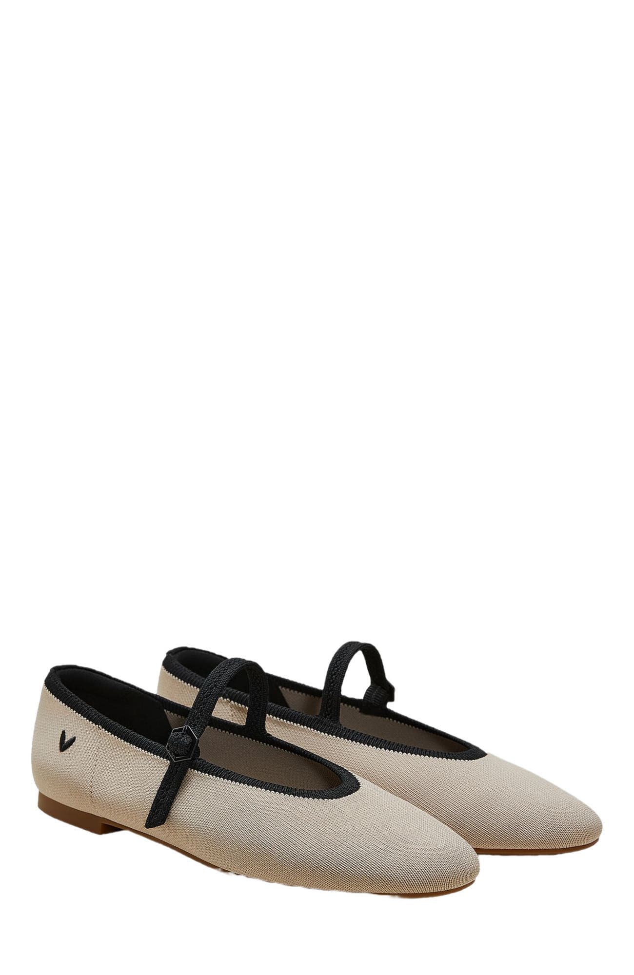 Almond-toe Mary-Jane ballet flats - image 1