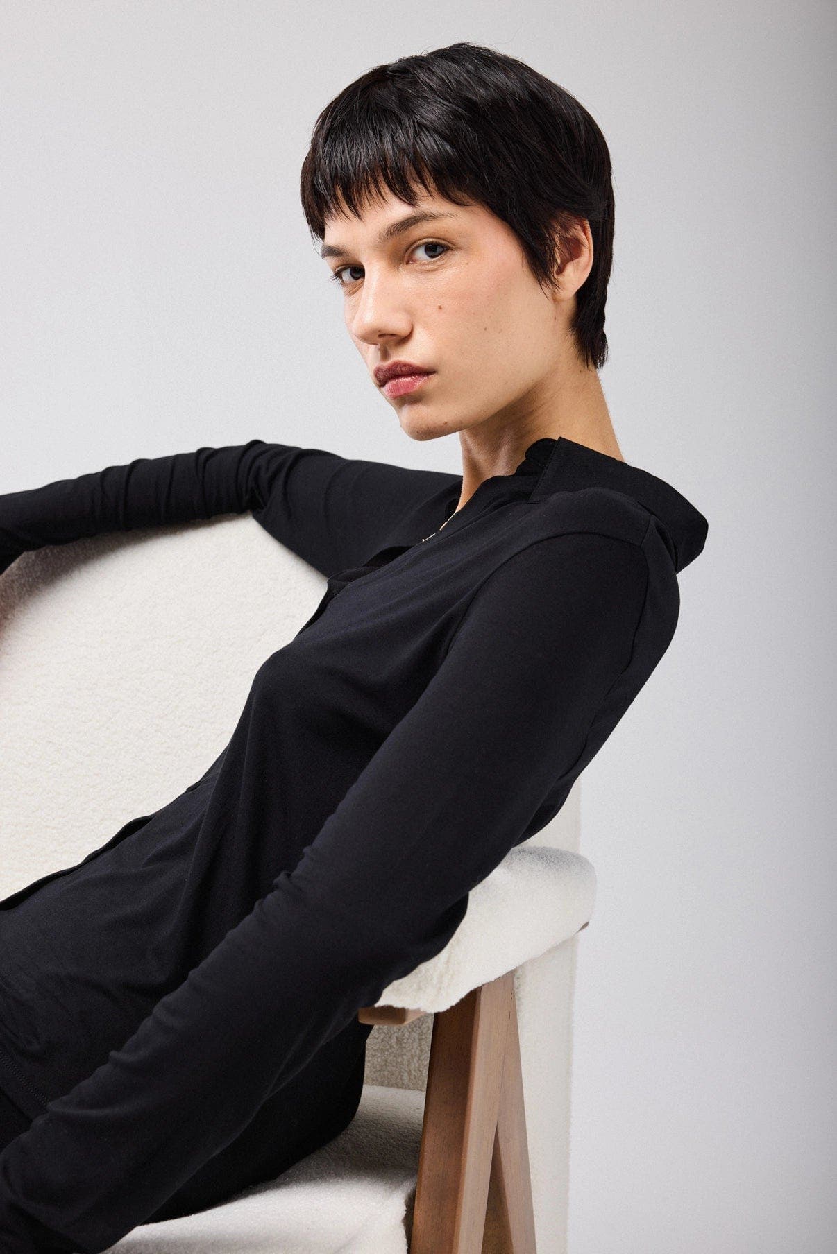 Soft Touch Semi Relaxed Shirt - image 2