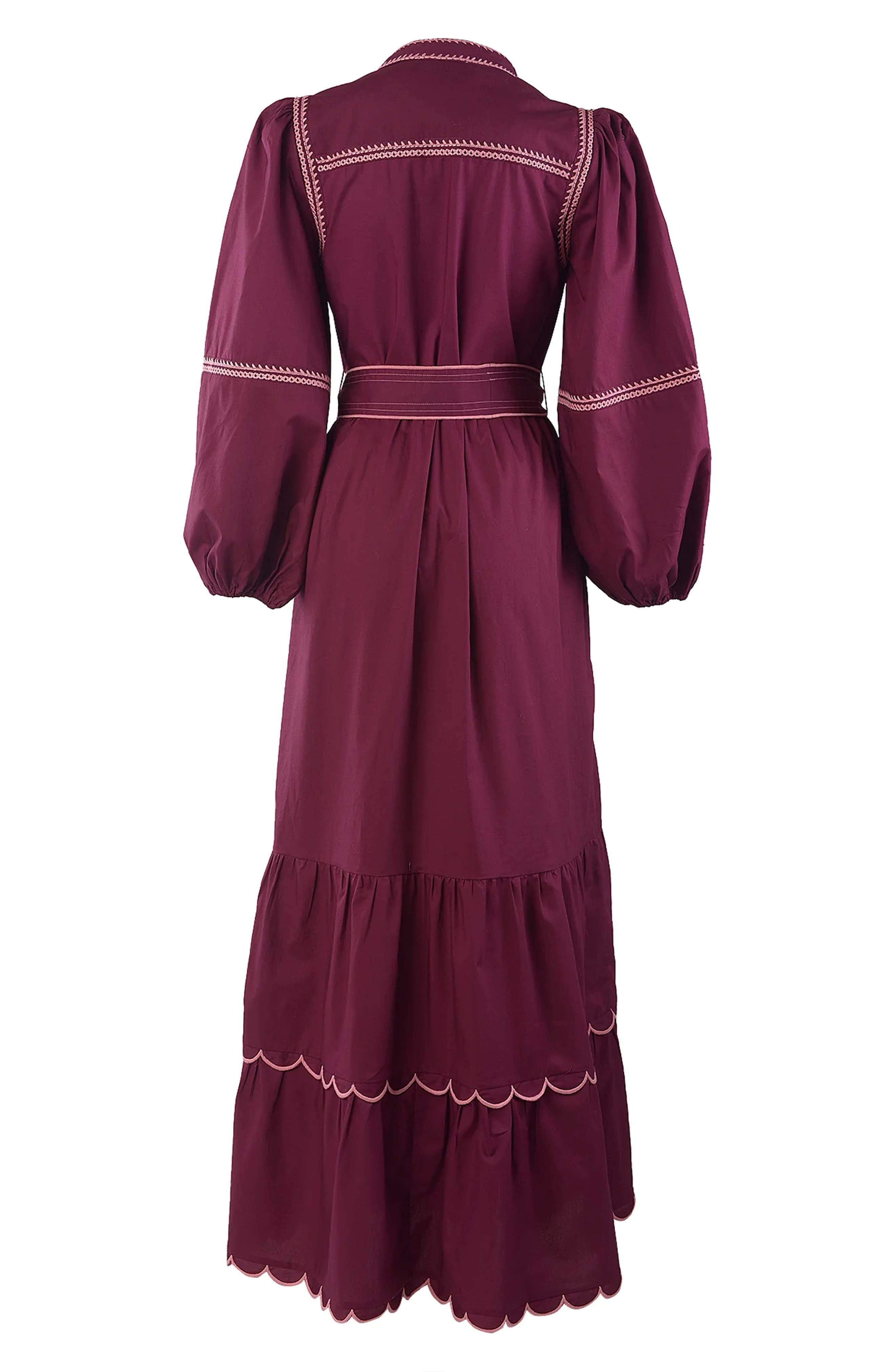 Myrna Long Sleeve Maxi Dress - image 2