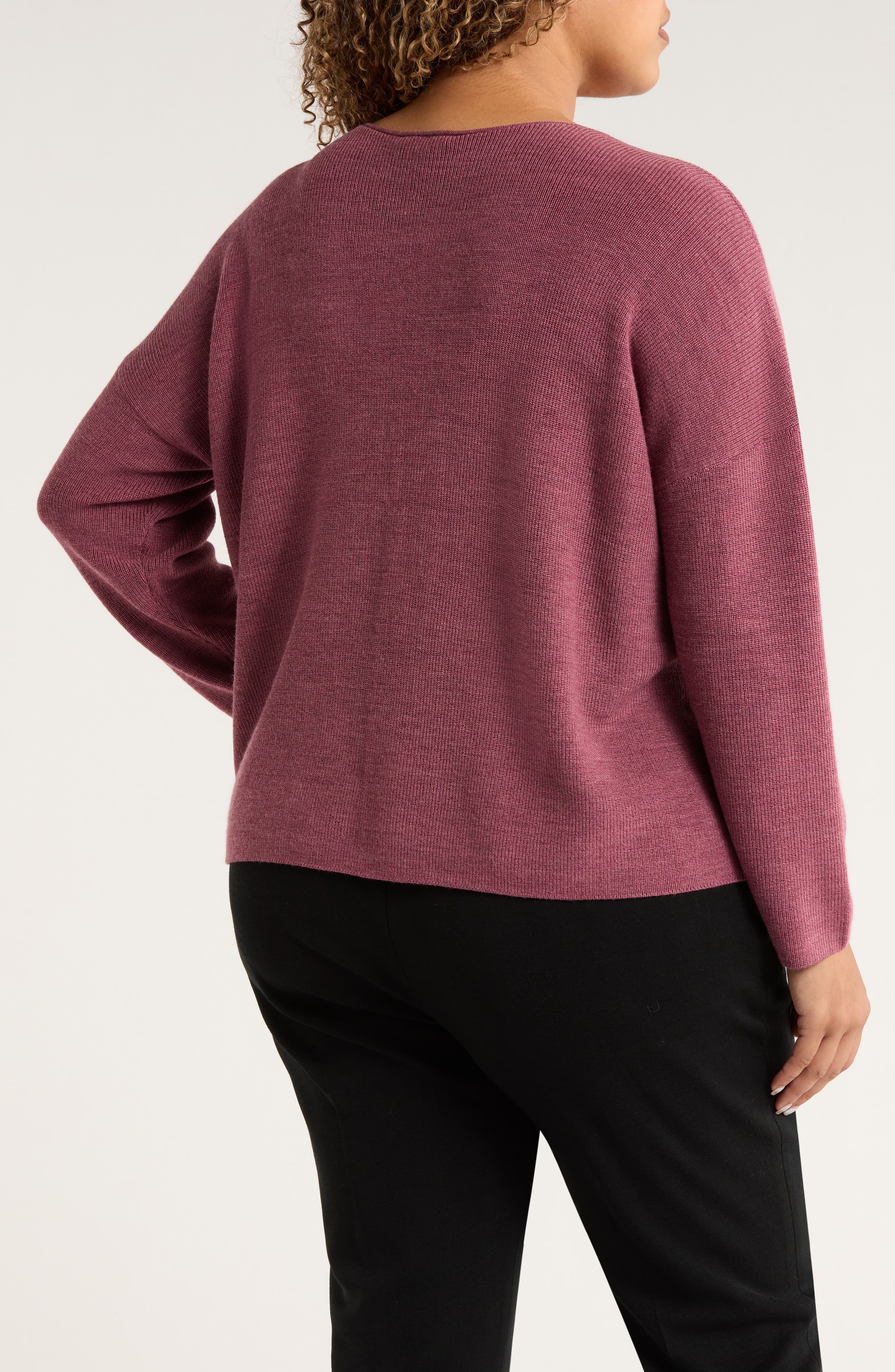 Crewneck Wool Sweater - image 2