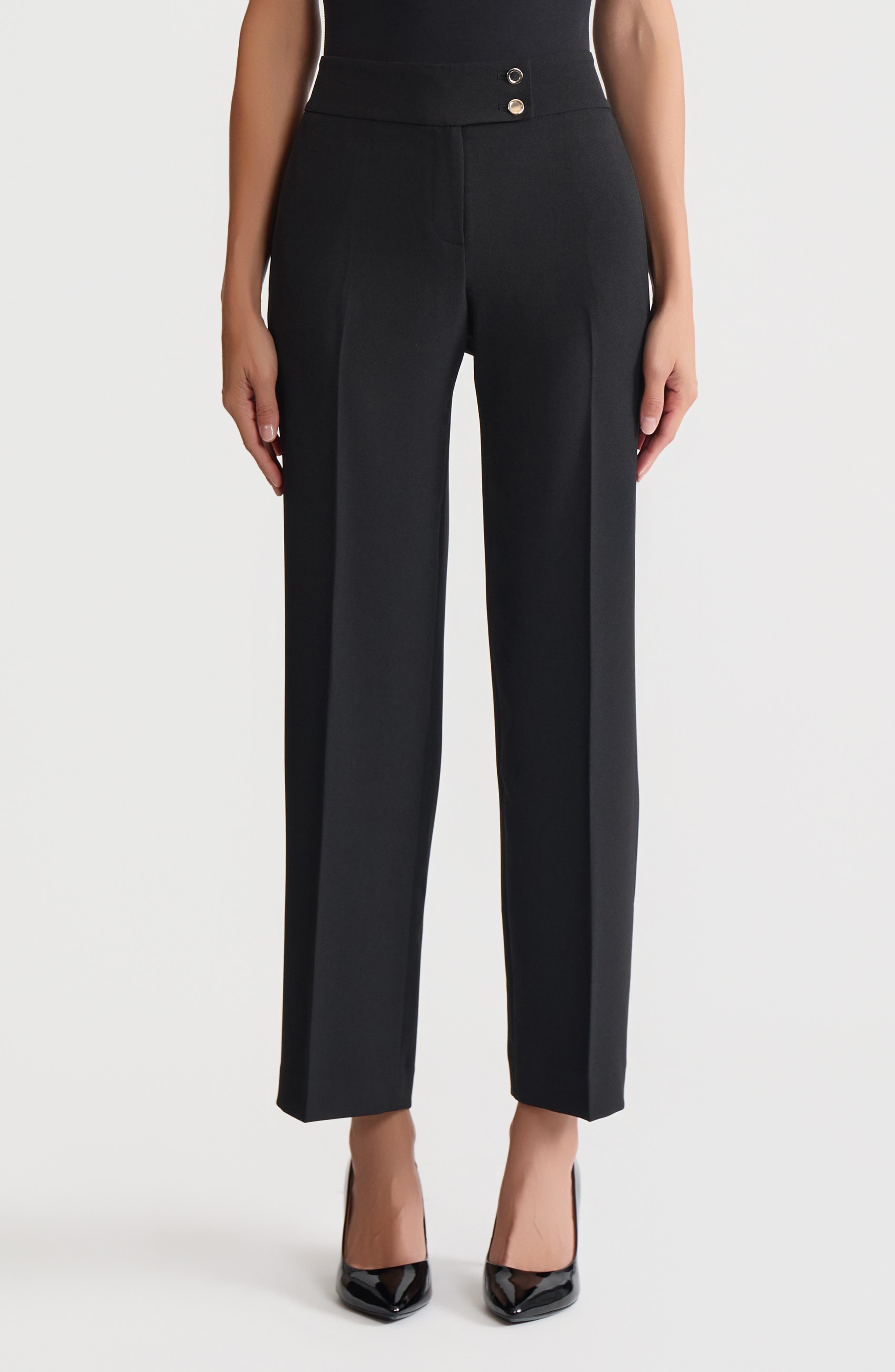 Extended Button Tab Pants - image 1