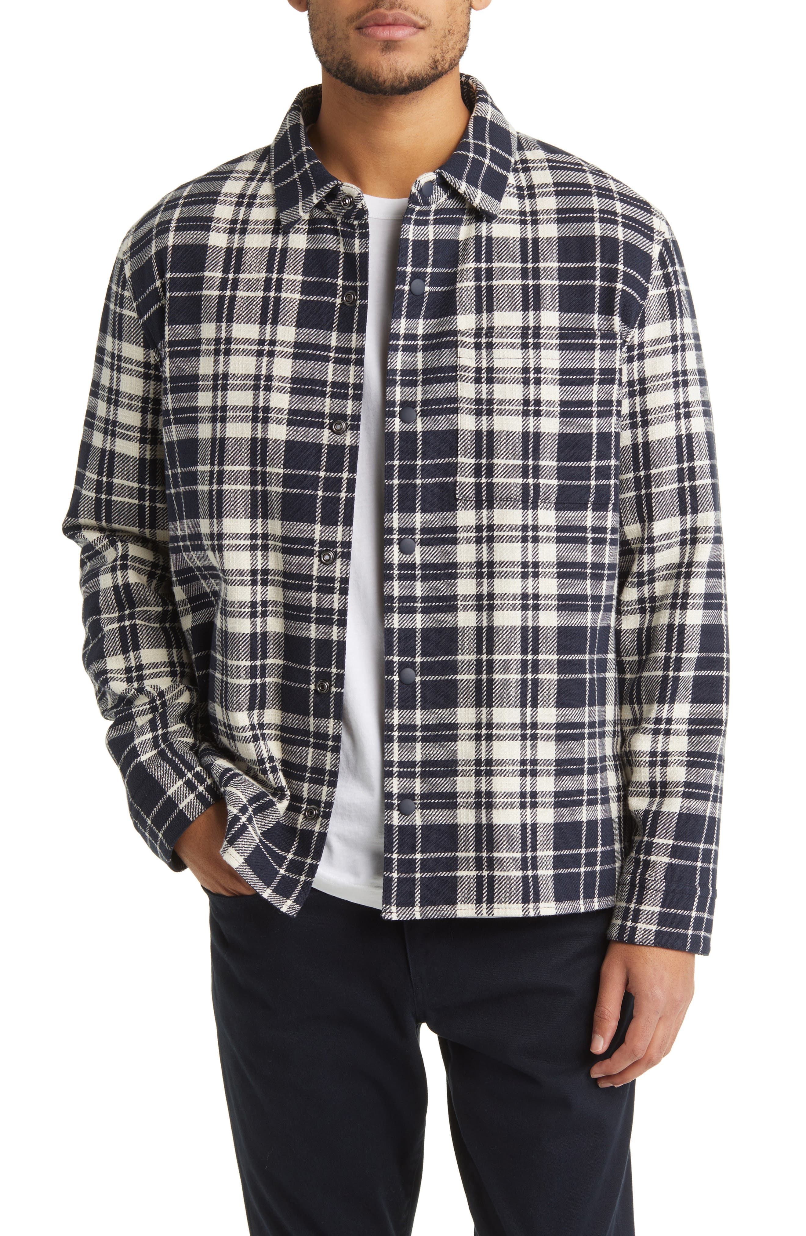 Plaid Shirt Jacket - image 1