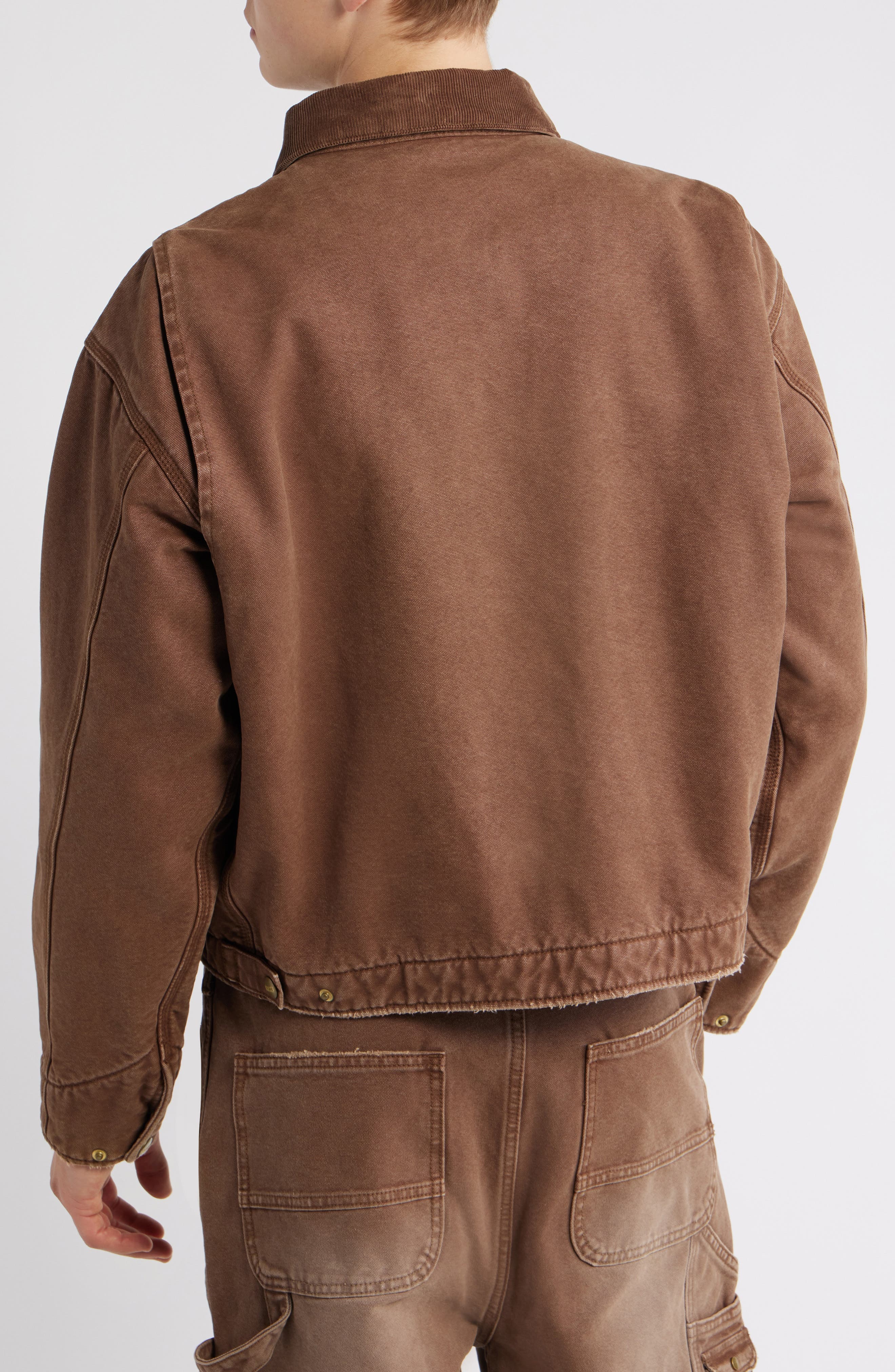Petrol Canvas Jacket - image 2