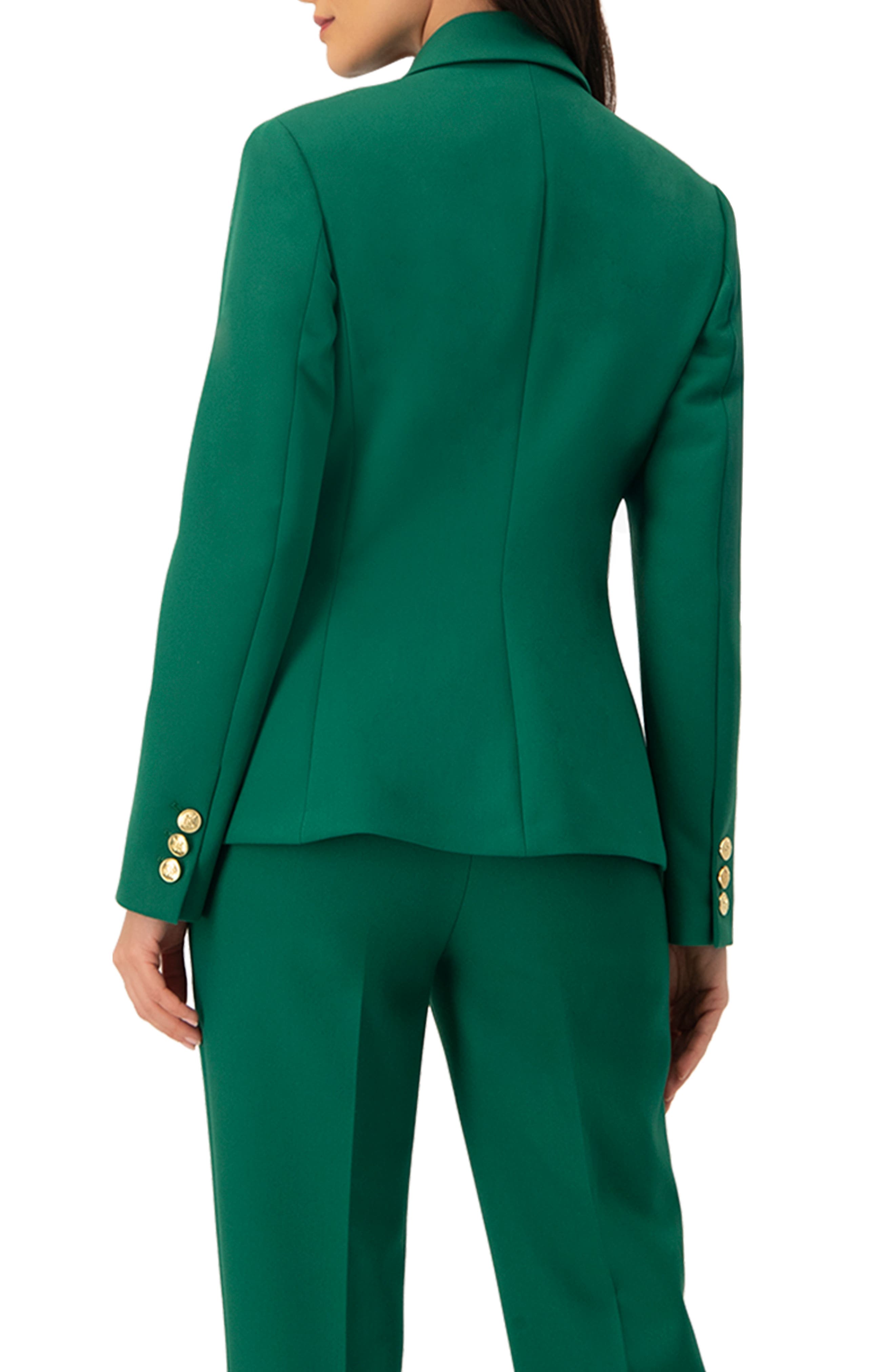 Double-Breasted Blazer with Buttons - image 2