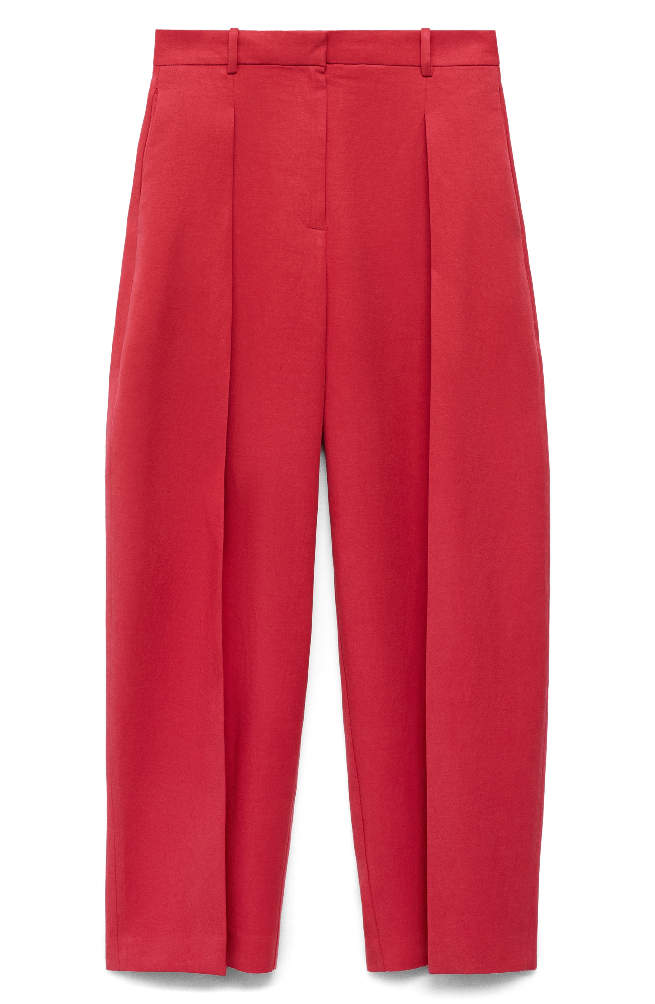 Olivia Pleated Straight Leg Pants - image 2