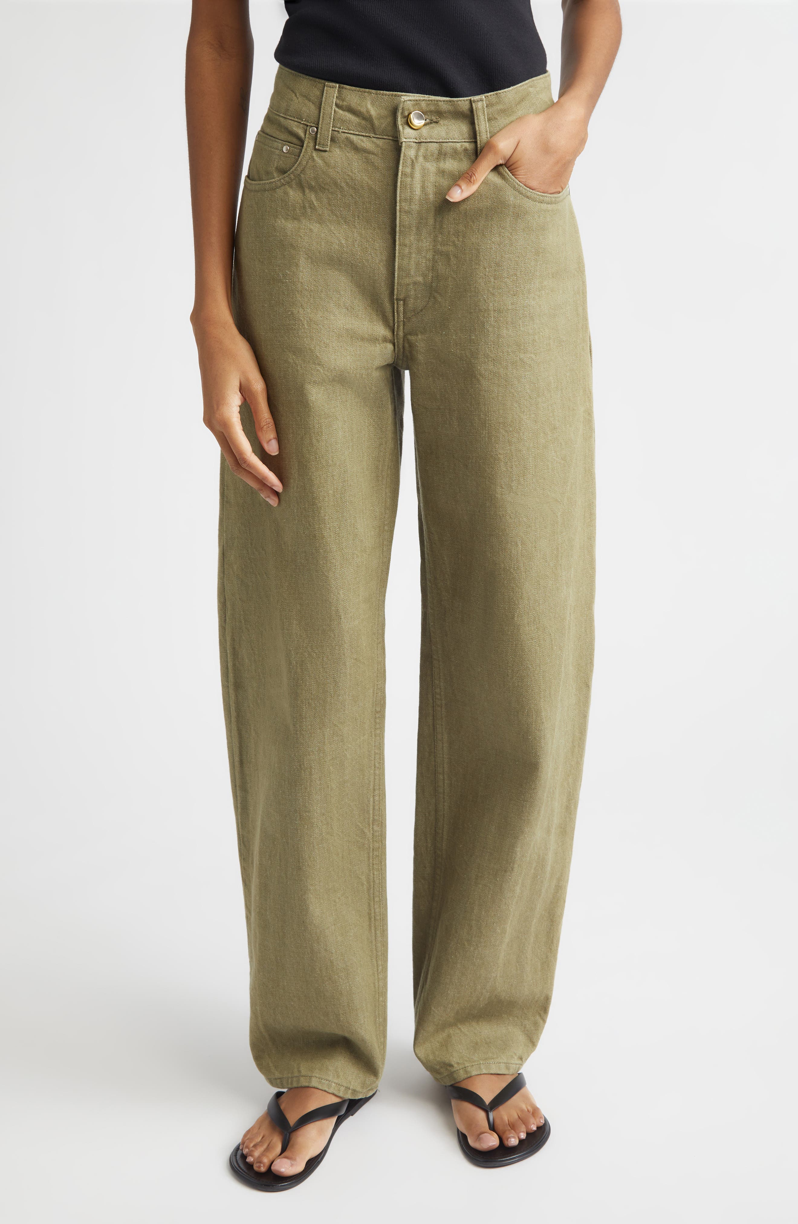 Rider Low Rise Barrel Leg Jeans - image 1