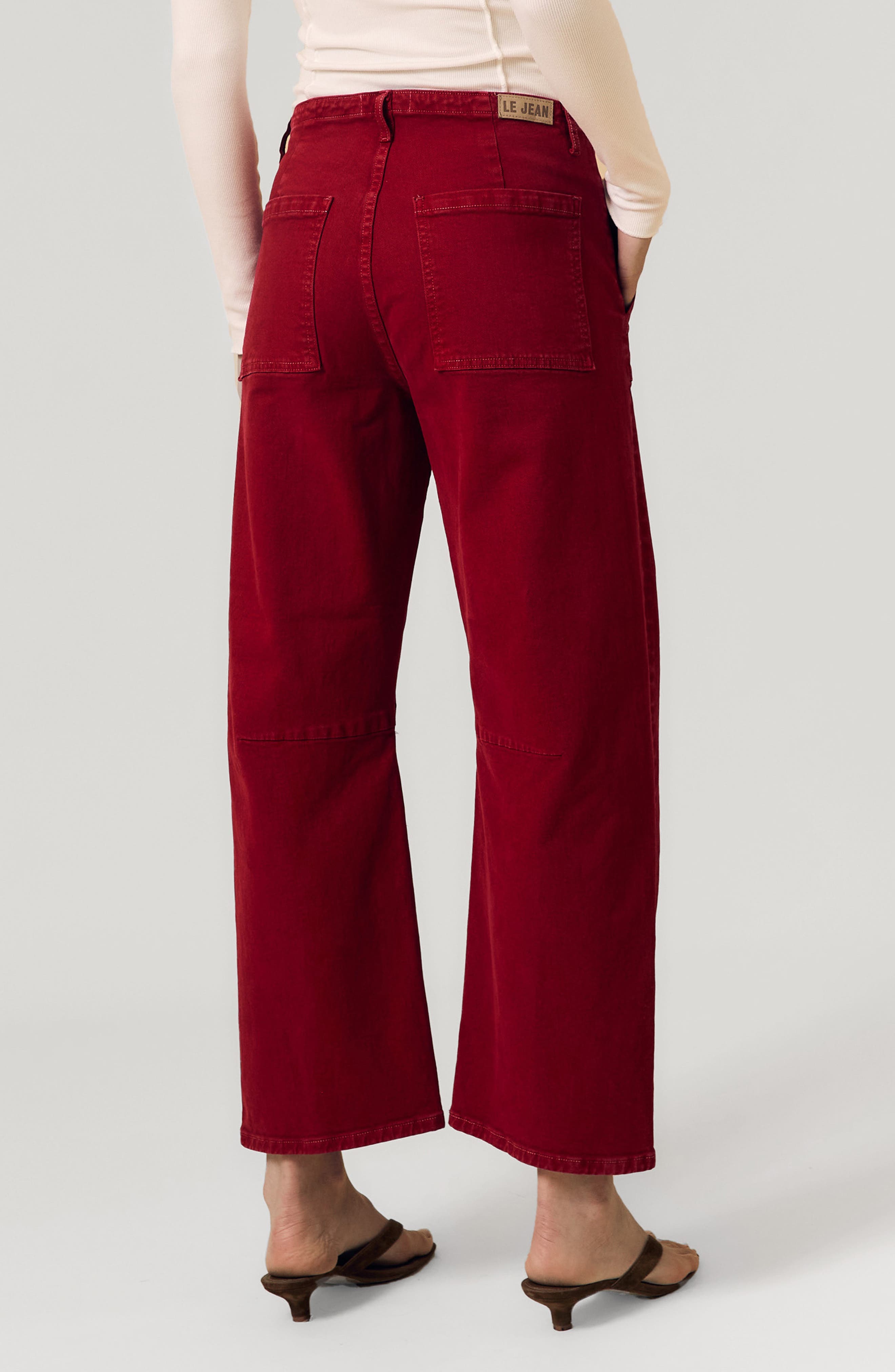Ankle Barrel Utility Jeans - image 2