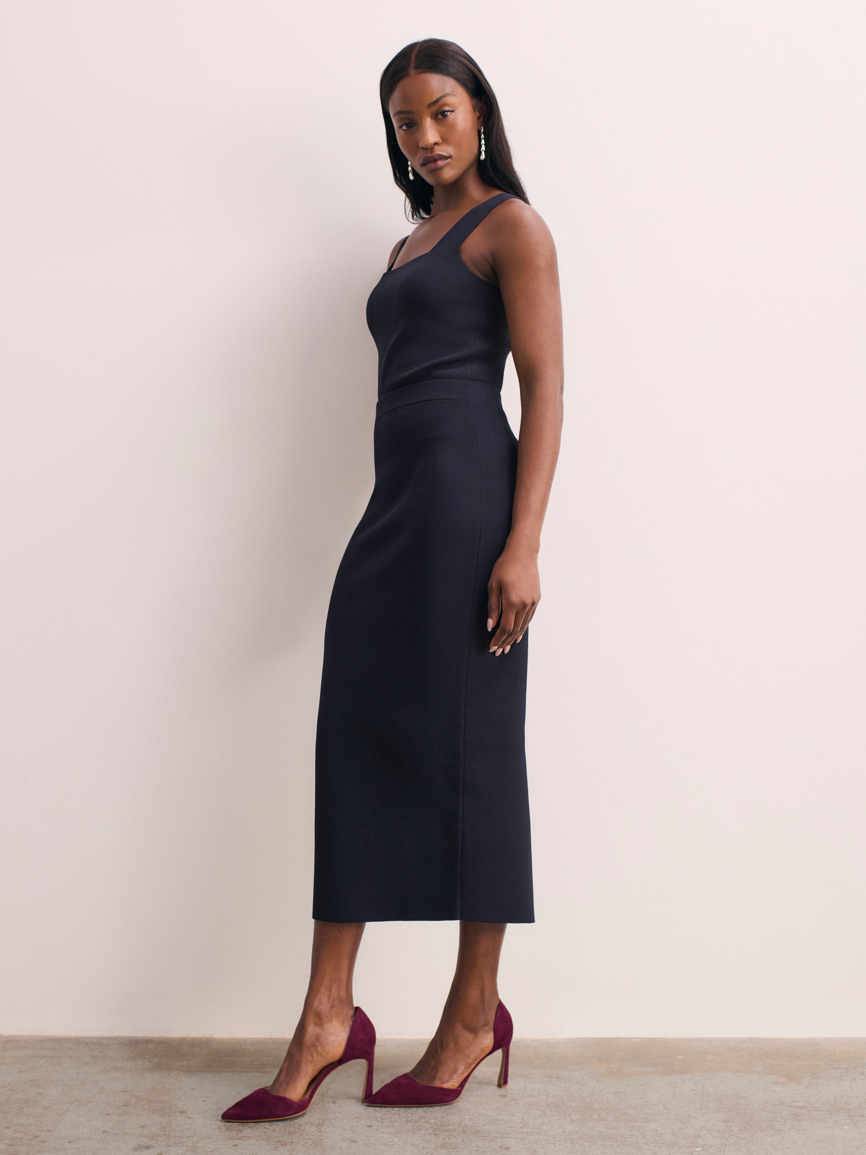Santon Sculpt Knit Skirt - image 2