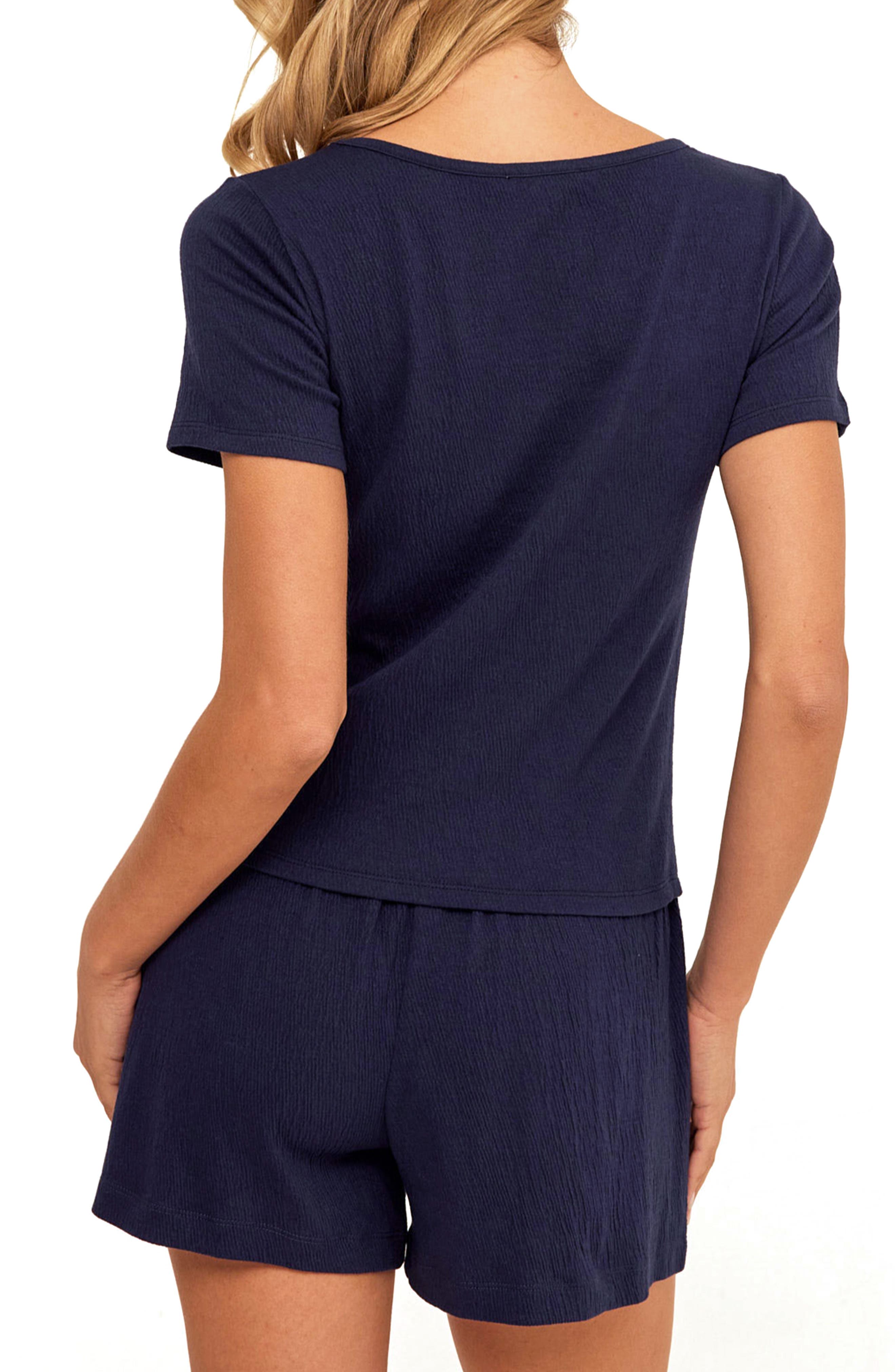 Jamila Smocked Square Neck Top - image 4