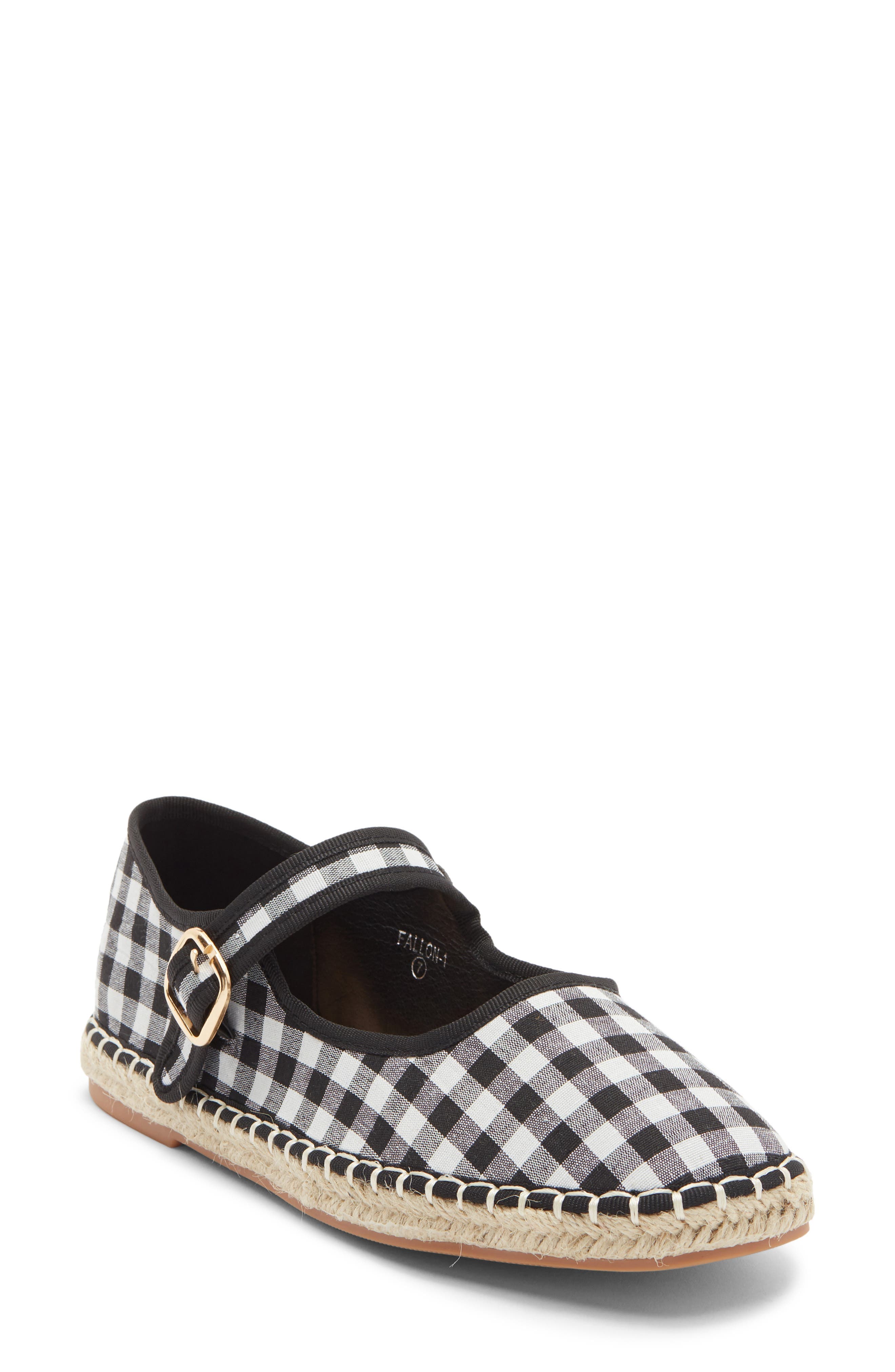Fallon Gingham Mary Jane Flat - image 1