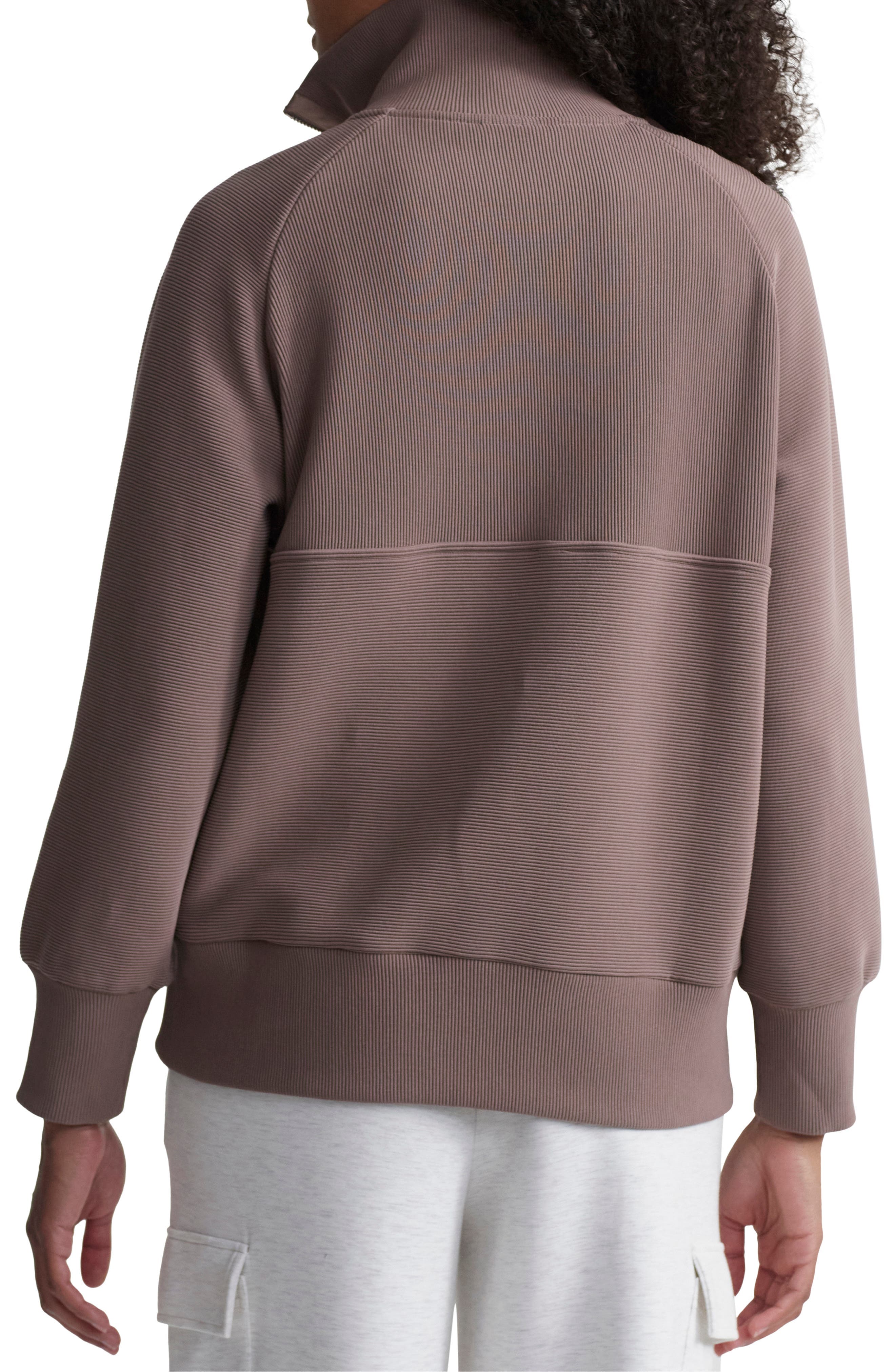 Lismore Rib Half Zip Sweatshirt - image 2