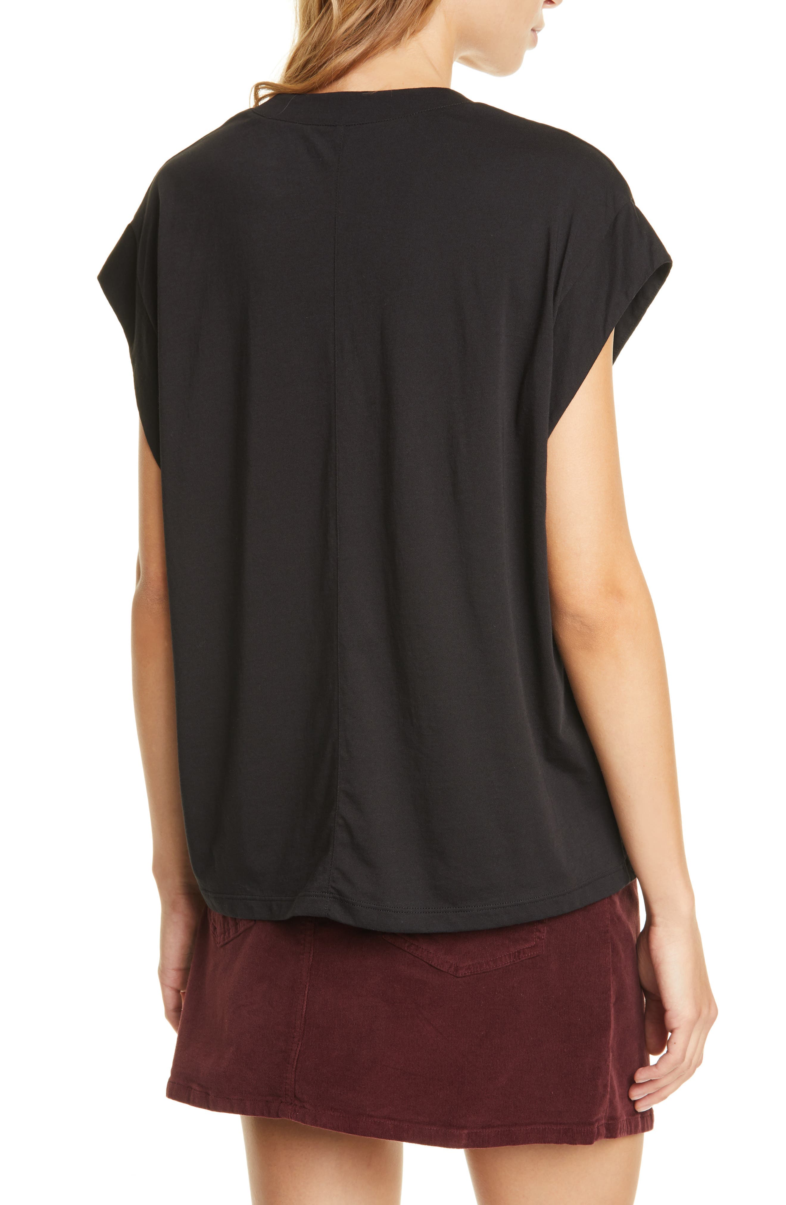 Le Mid Rise V-Neck T-Shirt - image 2