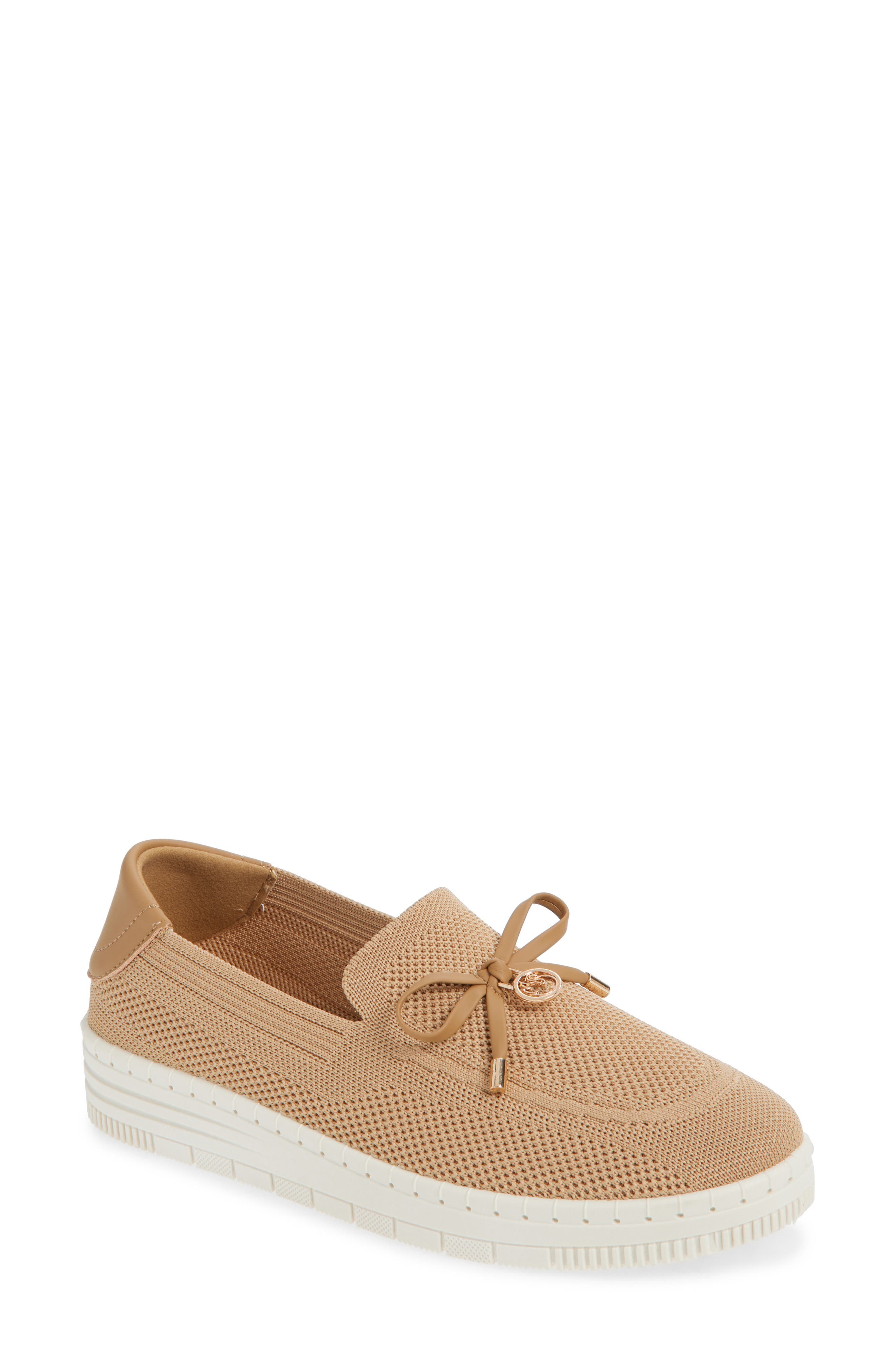 Annette Bow Charm Knit Slip-On Sneaker - image 3