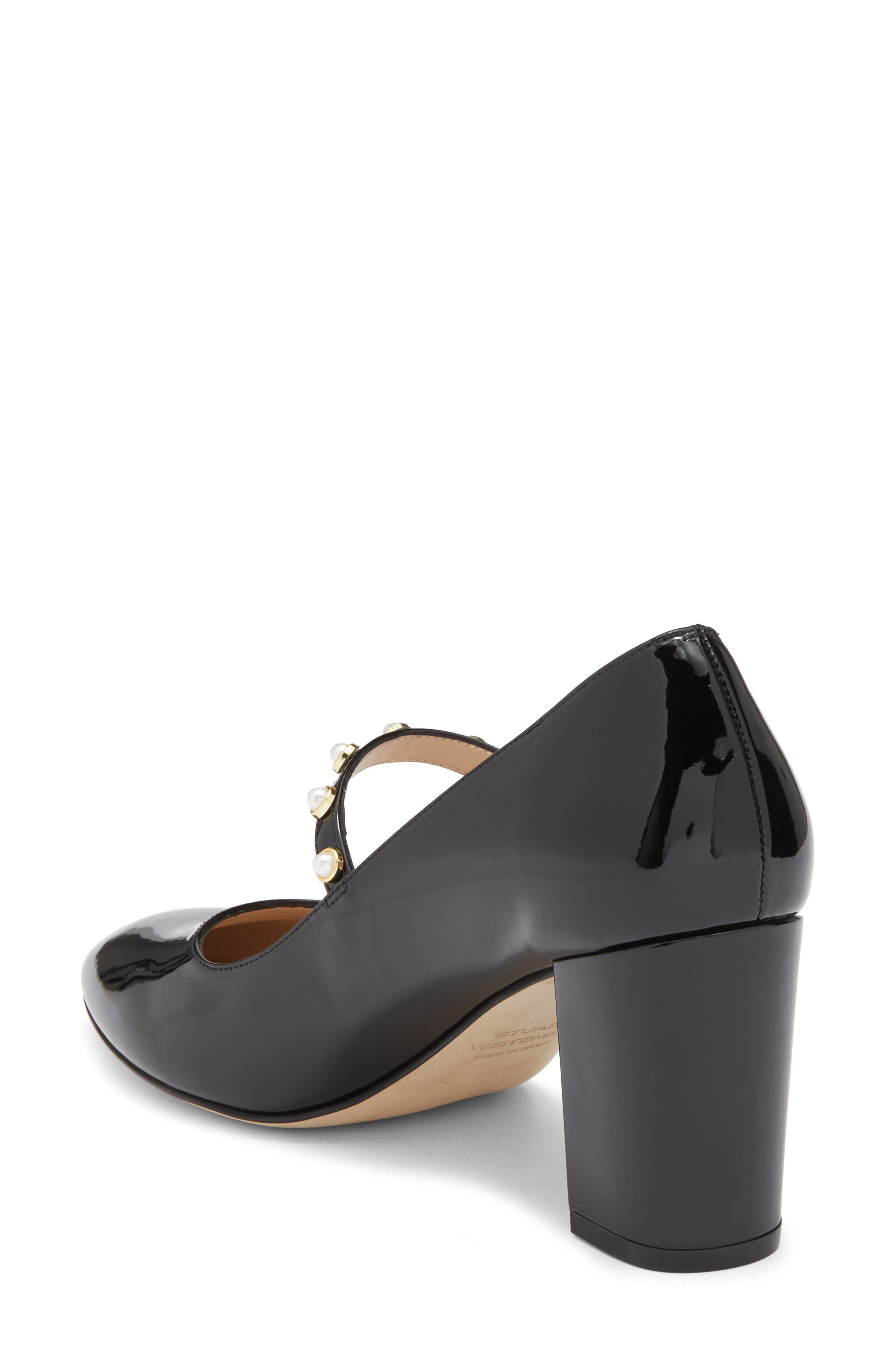 Ari Faux Pearl Mary Jane Pump - image 2