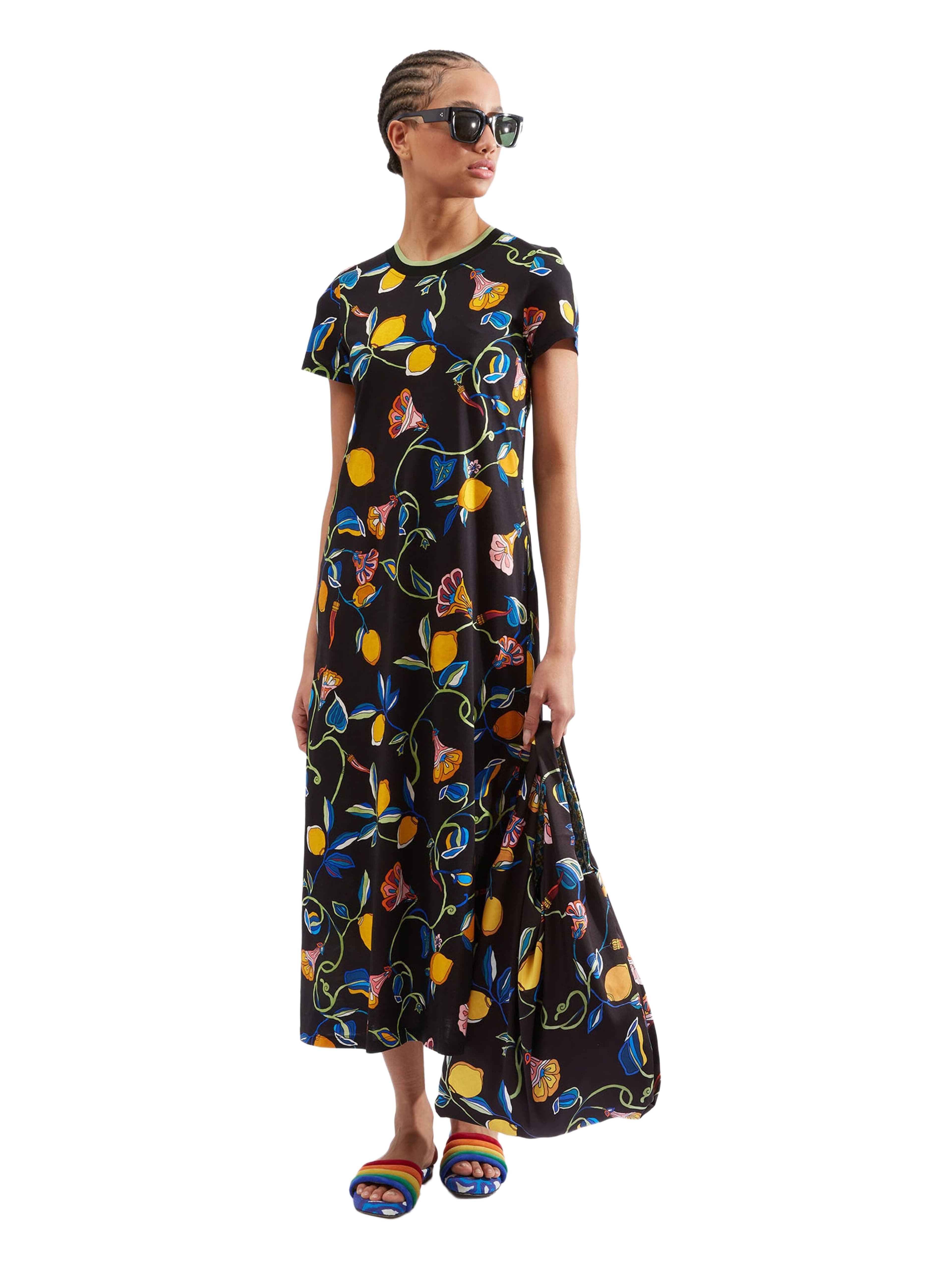 Sporty Swing Dress Borboni Black - image 1