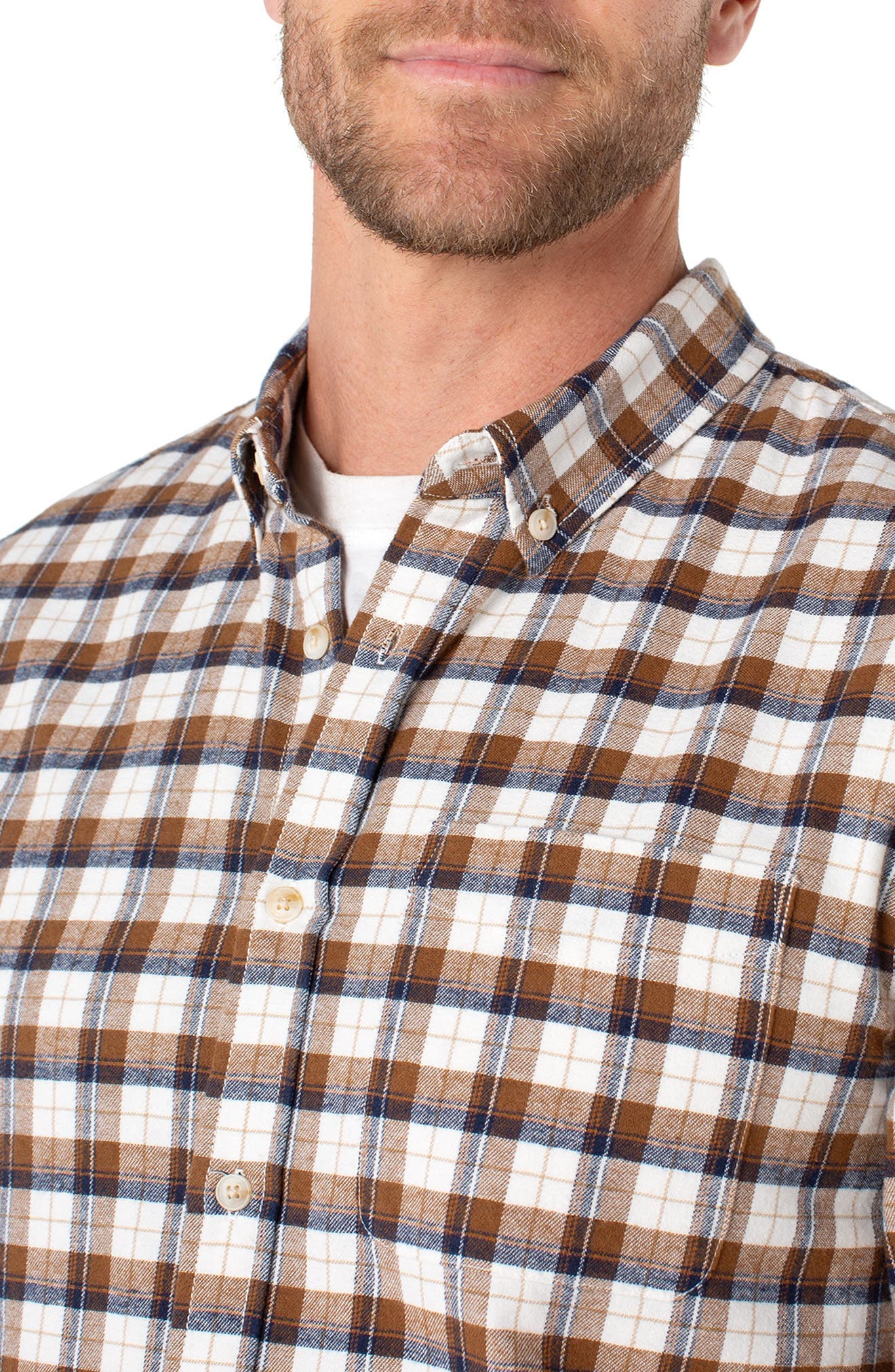Plaid Button-Down Shirt - image 2