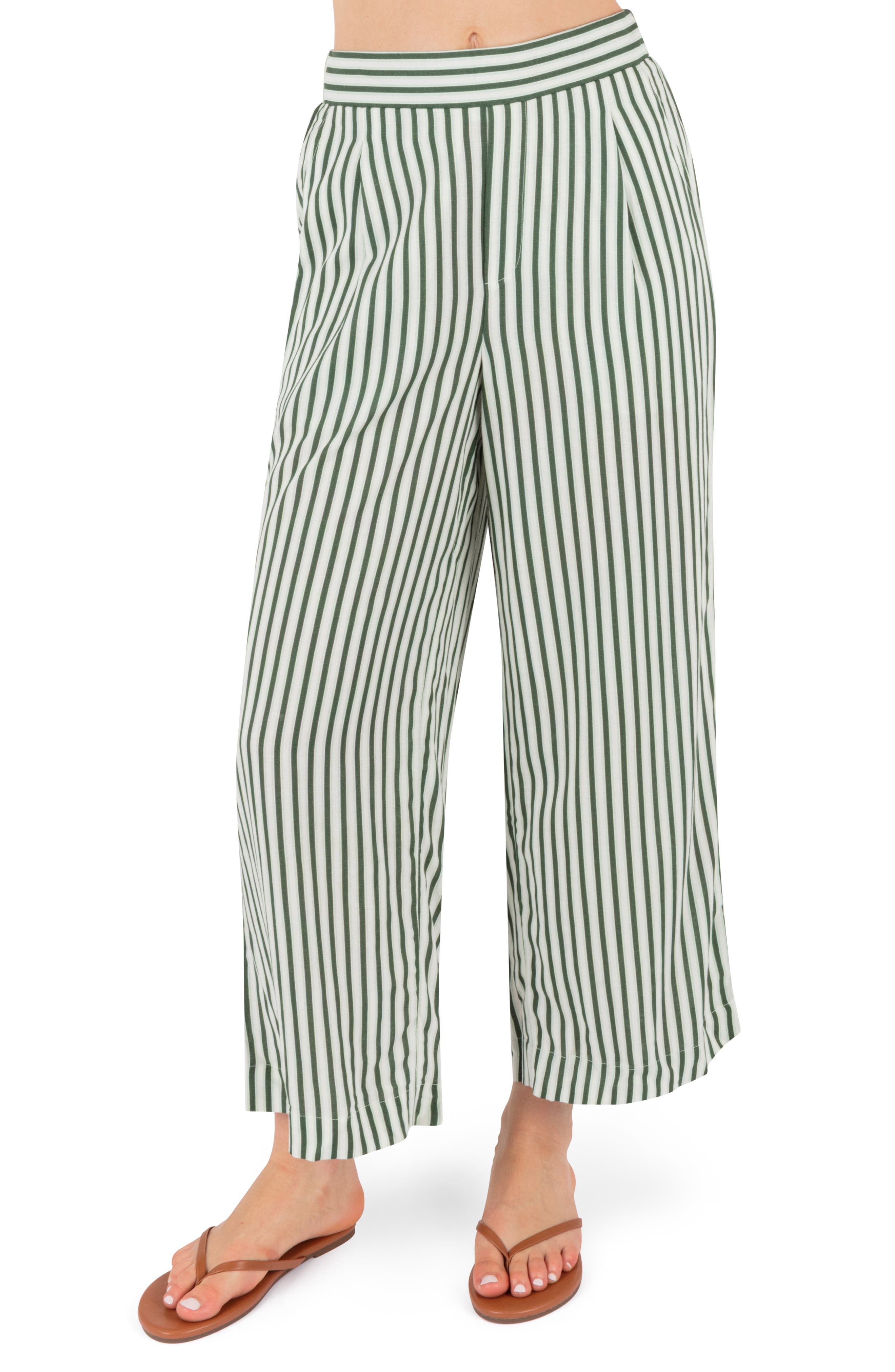 Roadside Stripe Wide Leg Pants - image 1