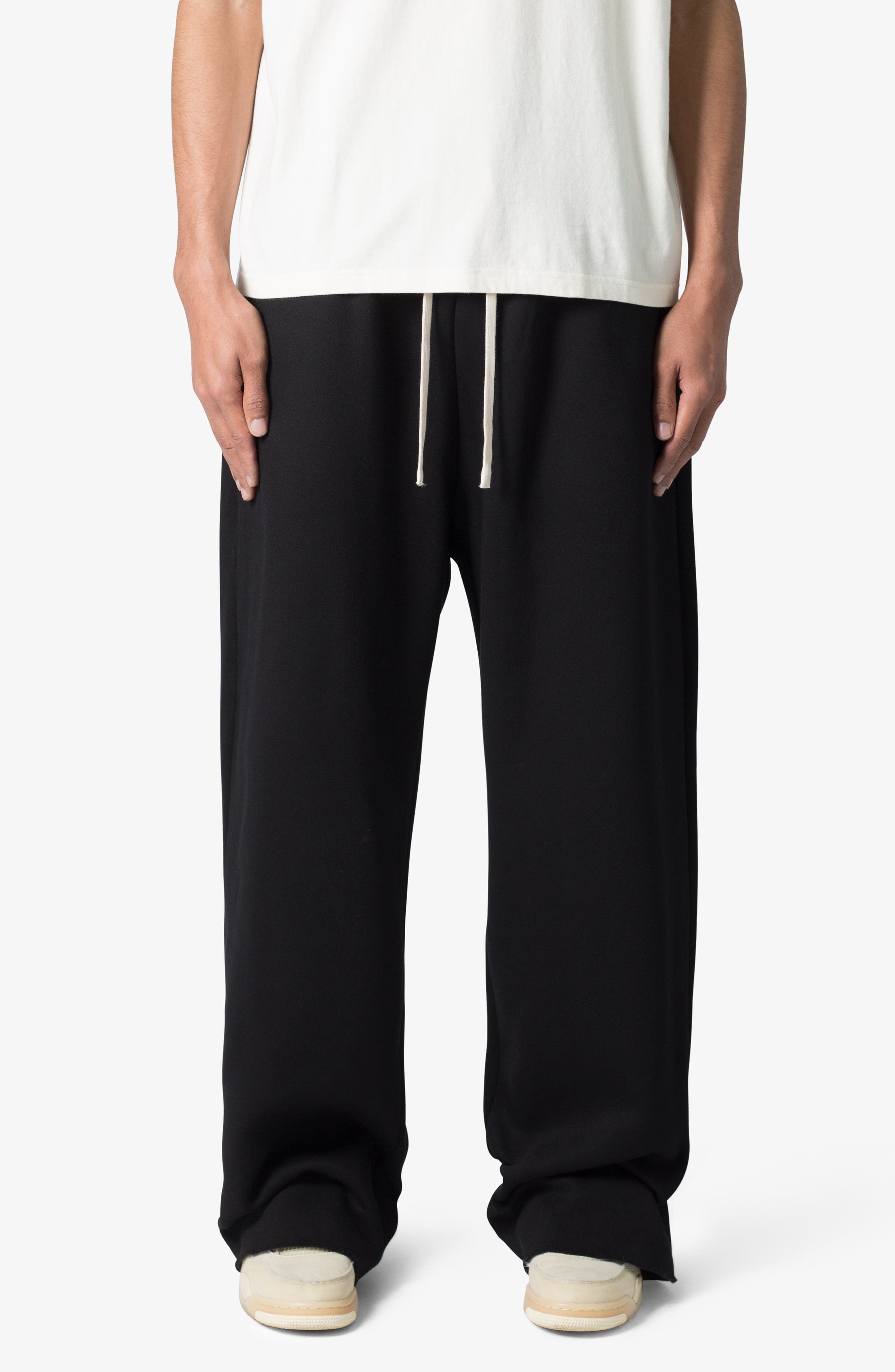 Ultra Baggy Washed Cotton Blend Sweatpants - image 1