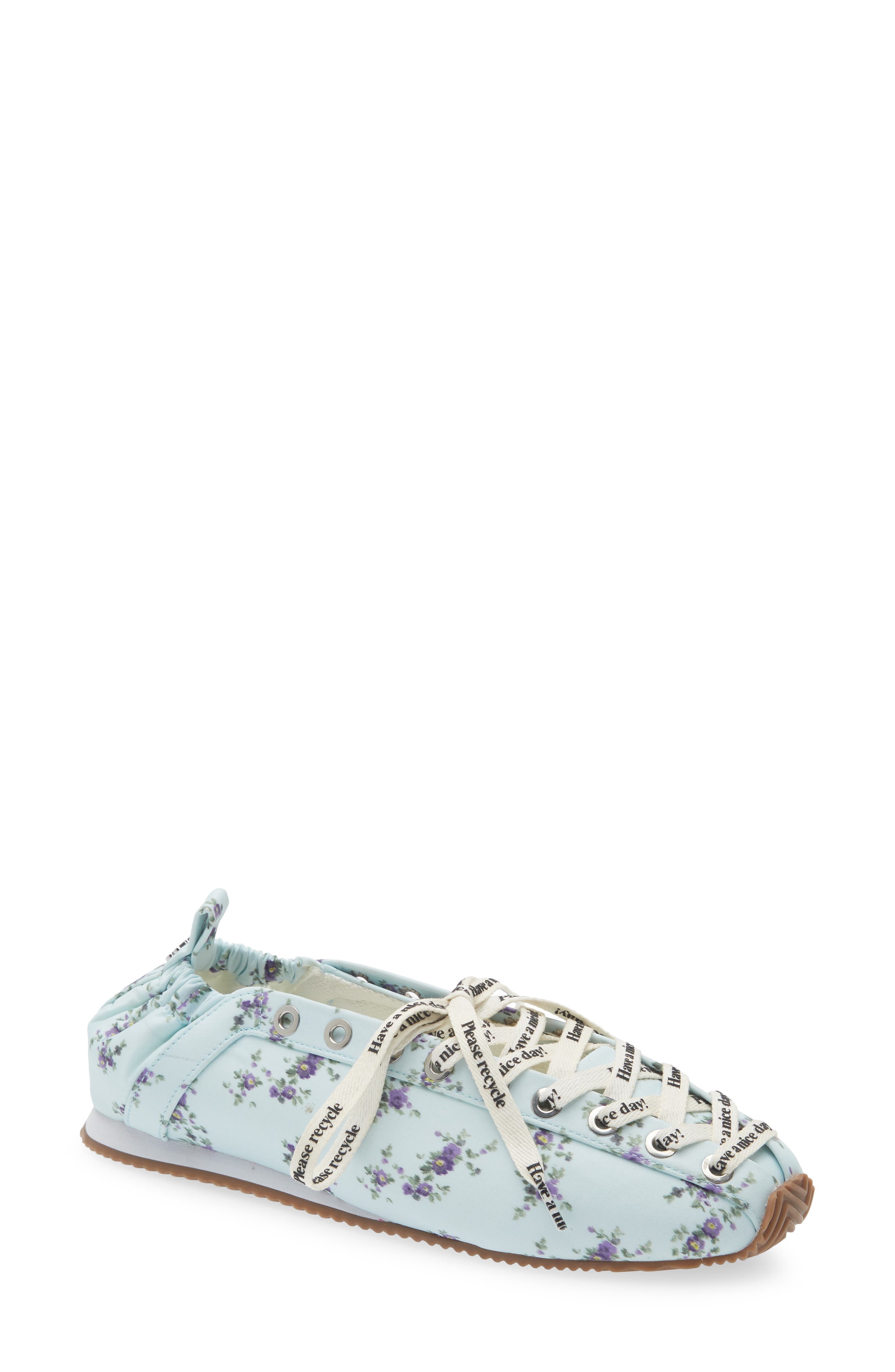 Sporty Lace-Up Ballerina Flat - image 1