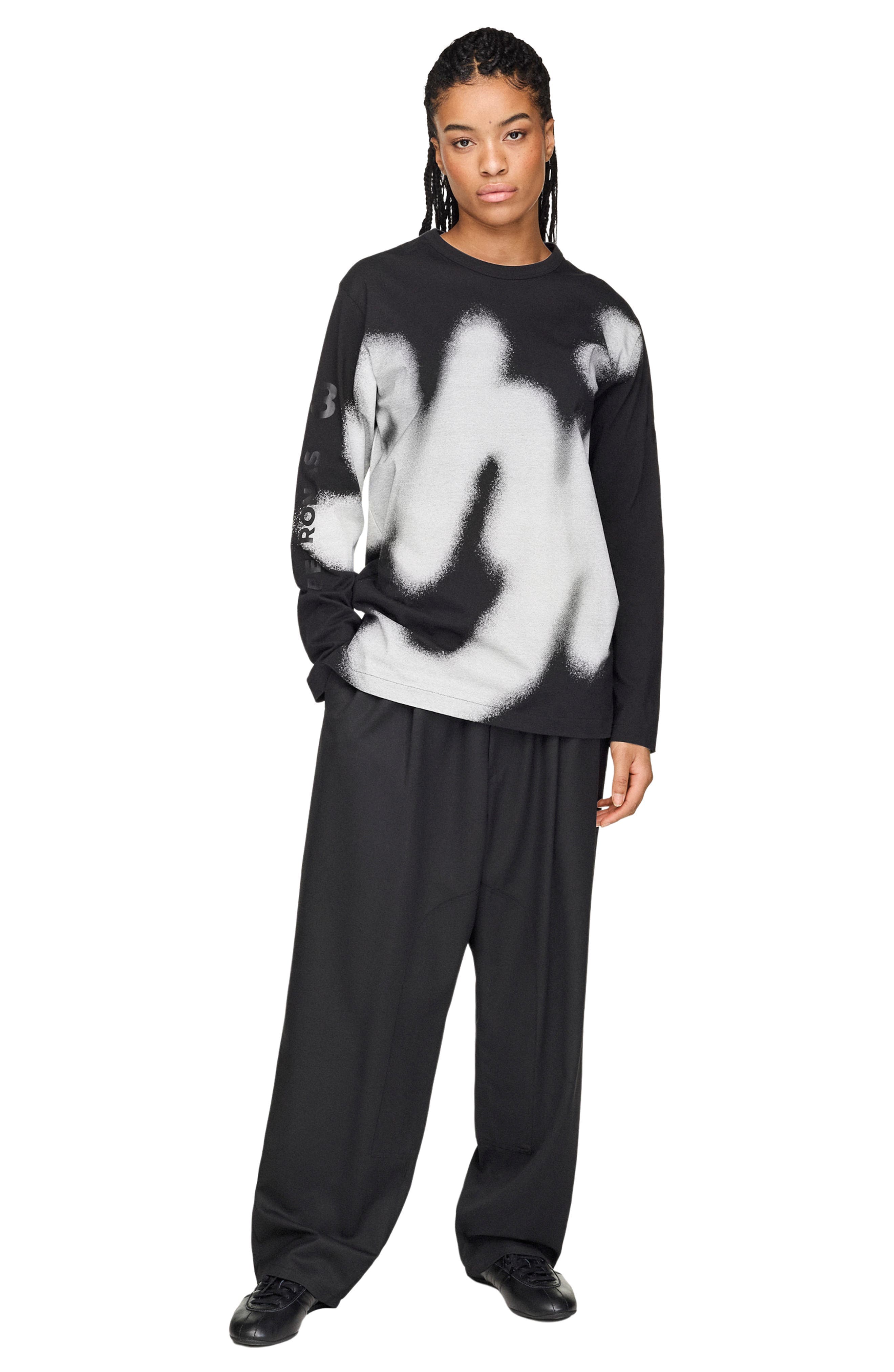 Mercedes - AMG Petronas Formula 1 Team Yohji Graphic Long Sleeve Tee - image 2