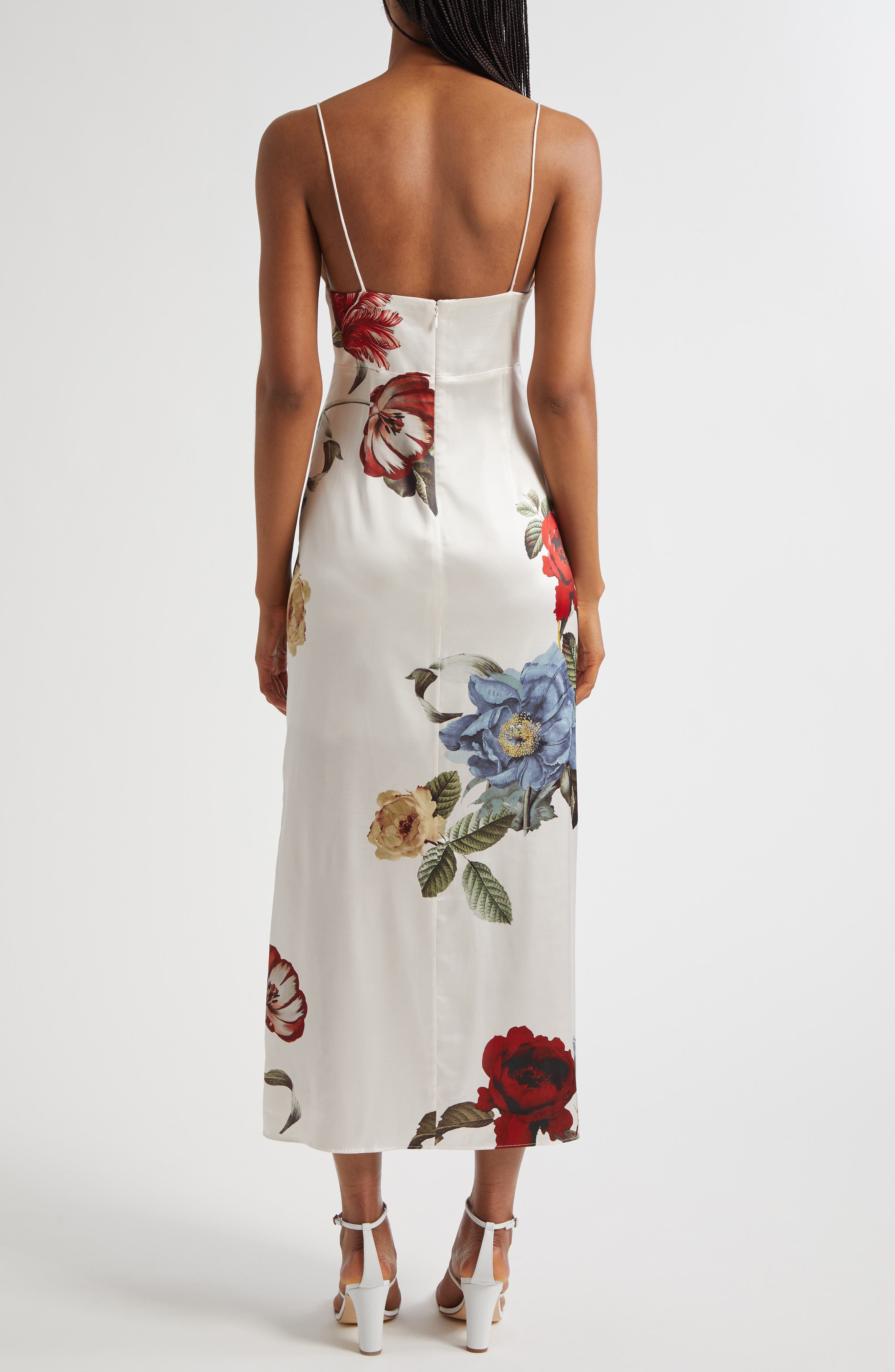 Julietta Floral Satin Slipdress - image 2