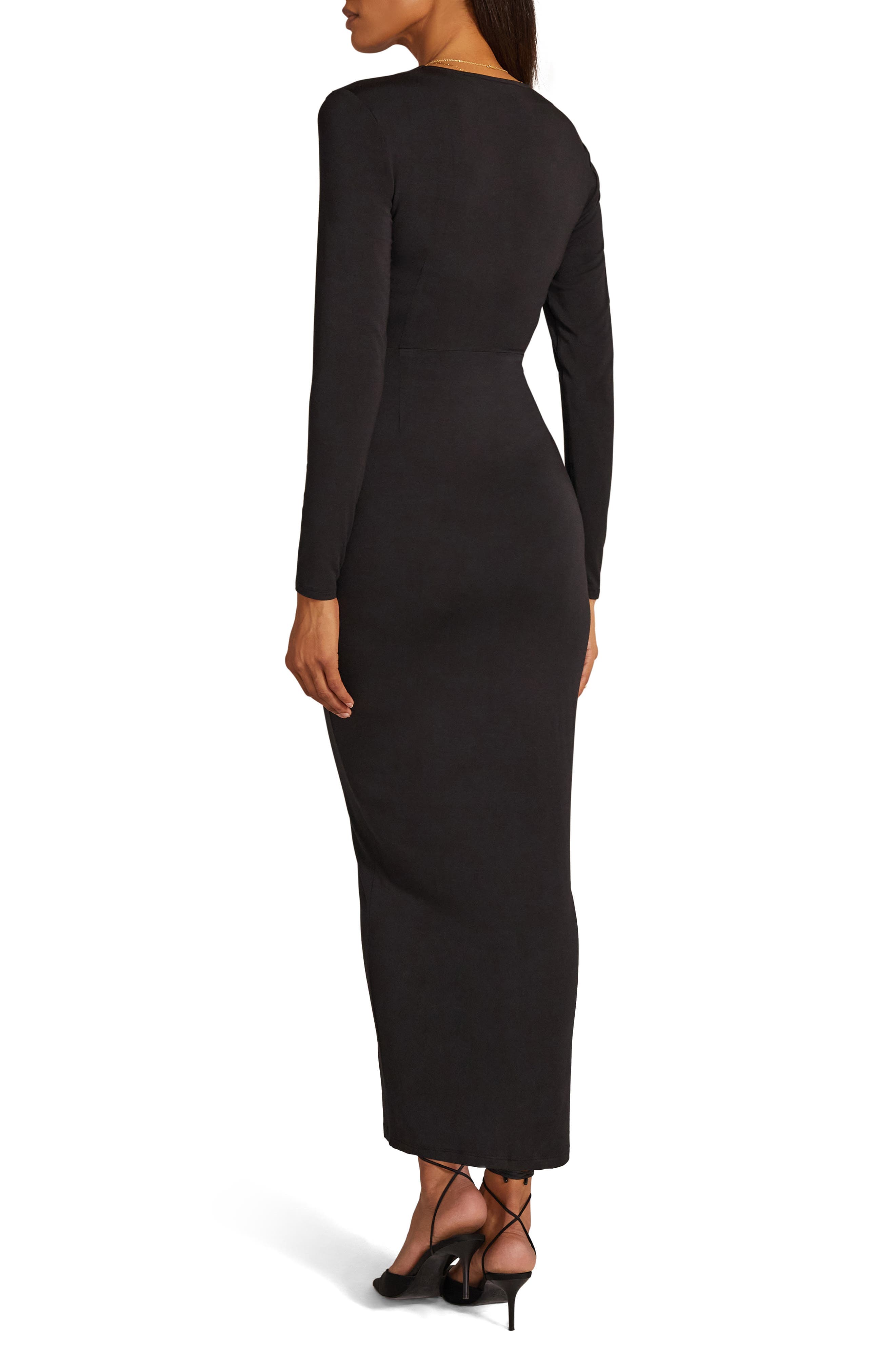 The Anywhere Cutout Long Sleeve Maxi Dress - image 2