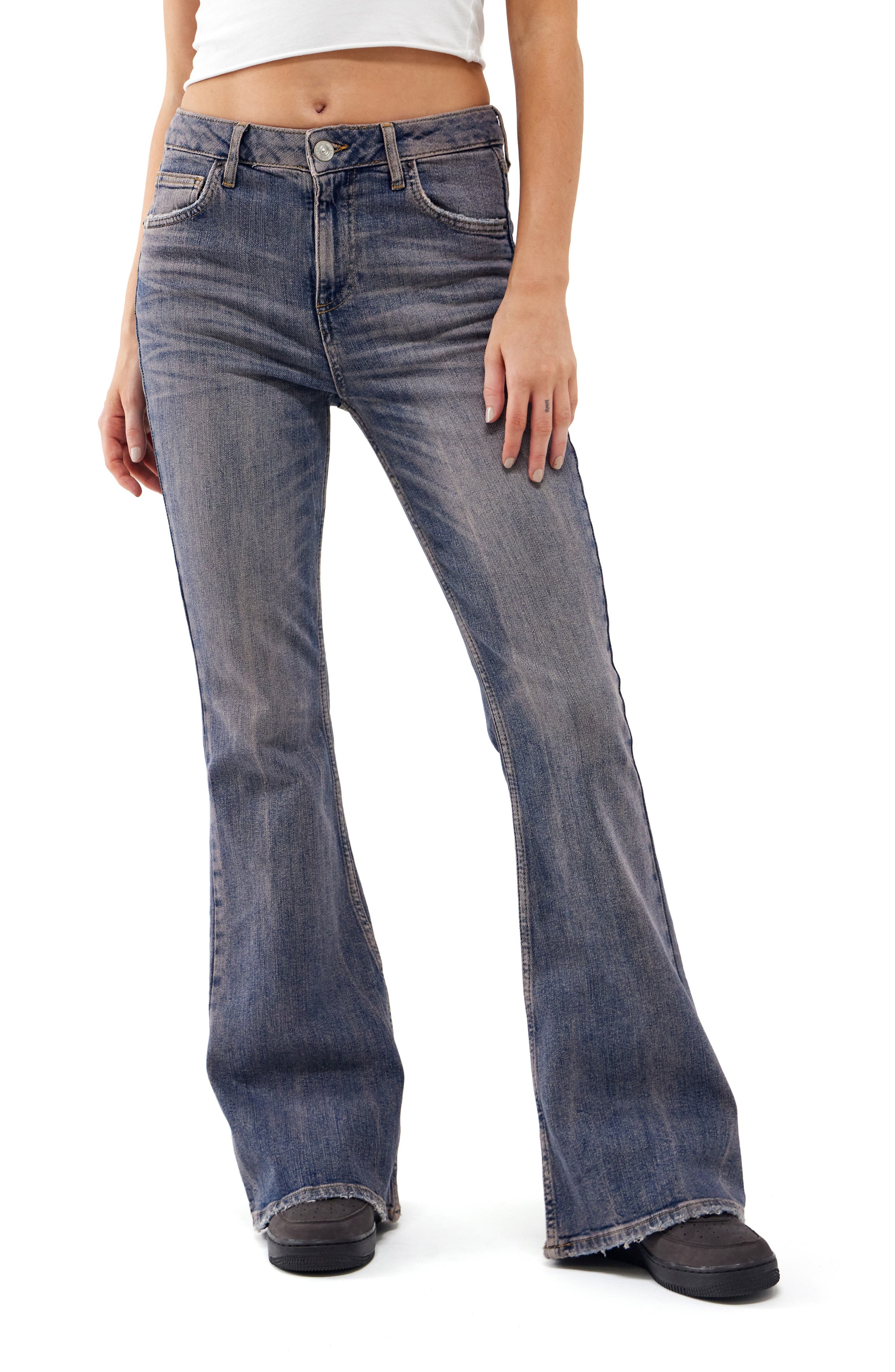 Flare Leg Jeans - image 1