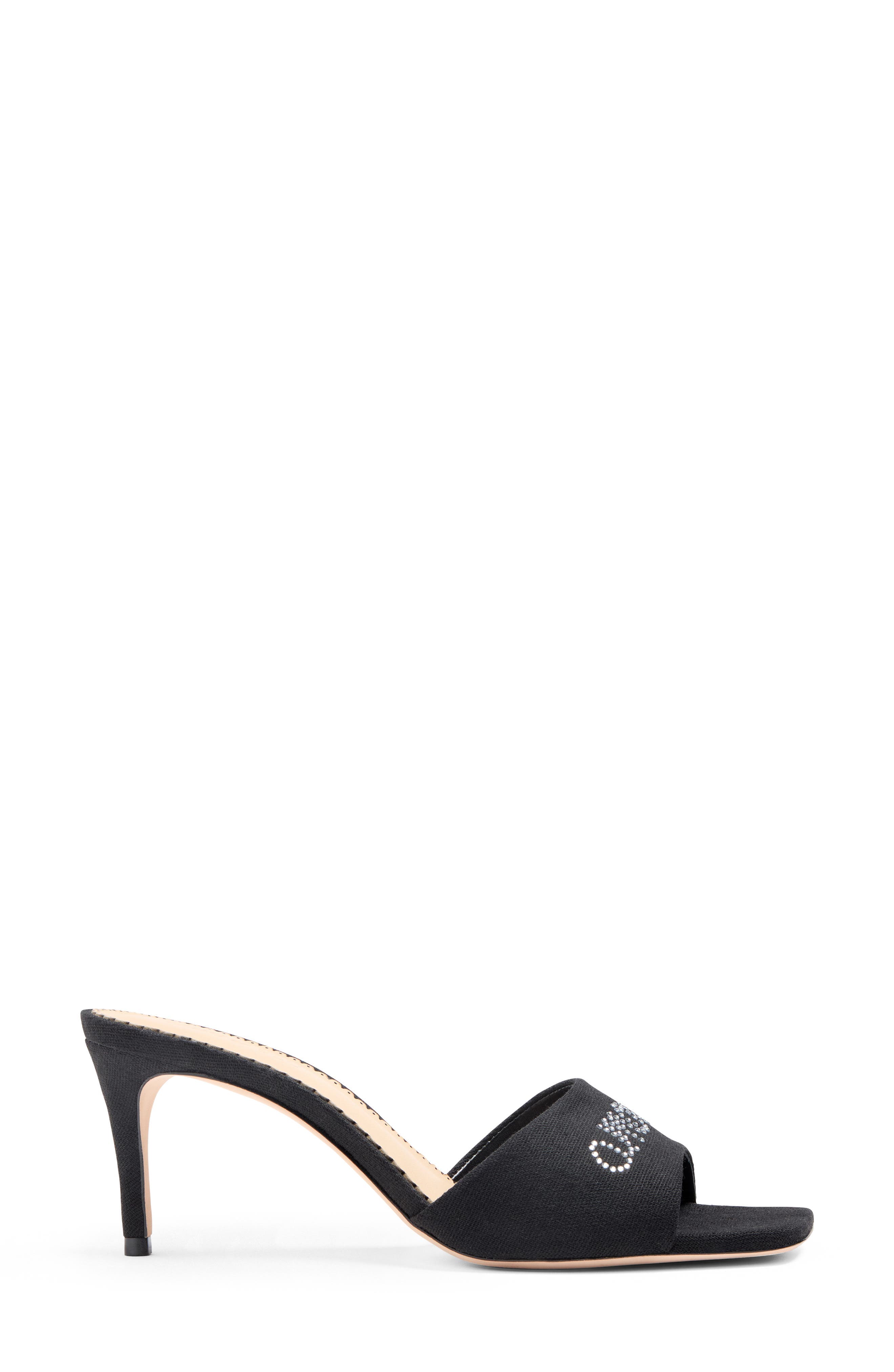 June Heatset Crystal Slide Sandal - image 2