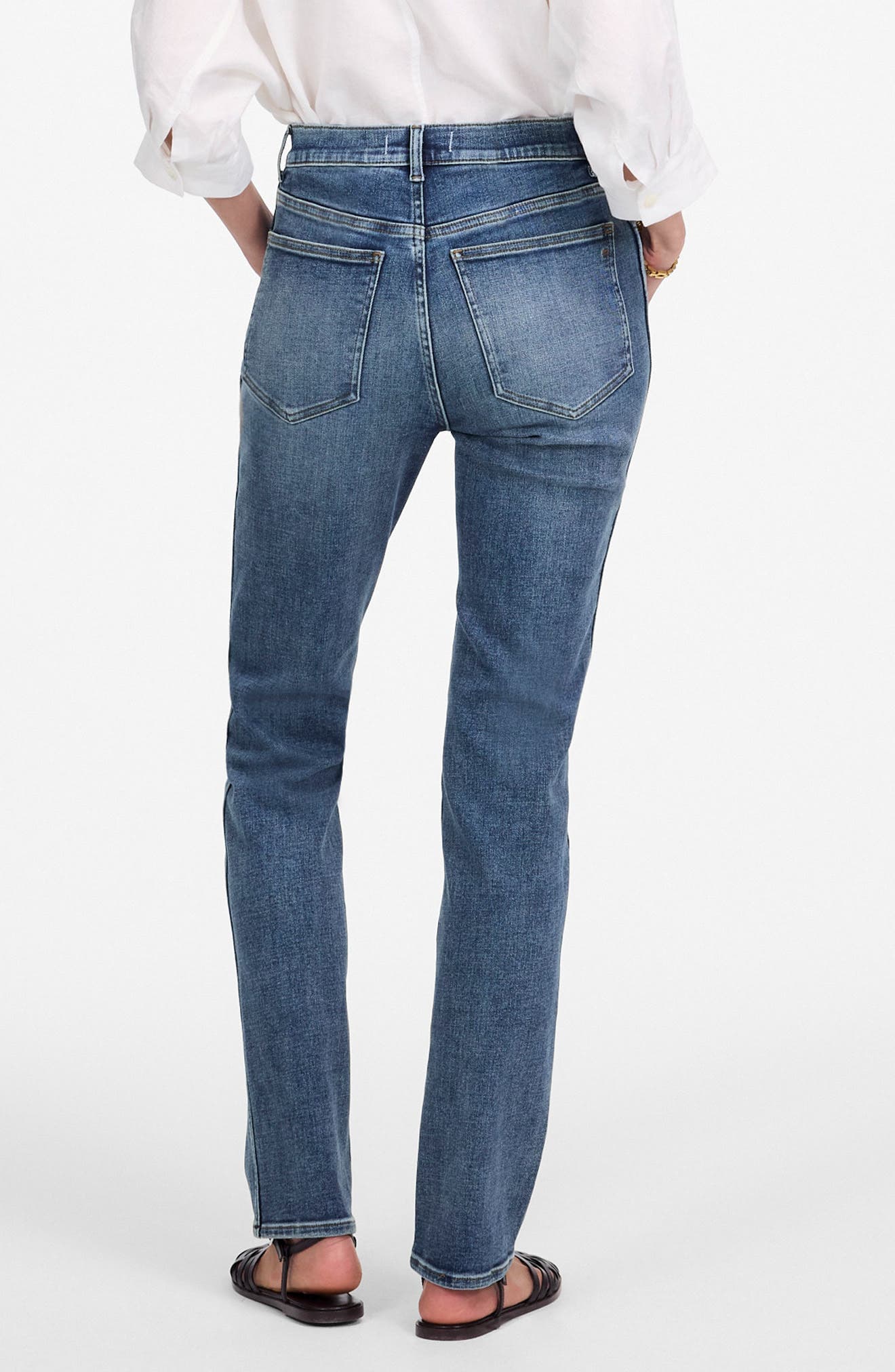 High Waist Stovepipe Jeans - image 2