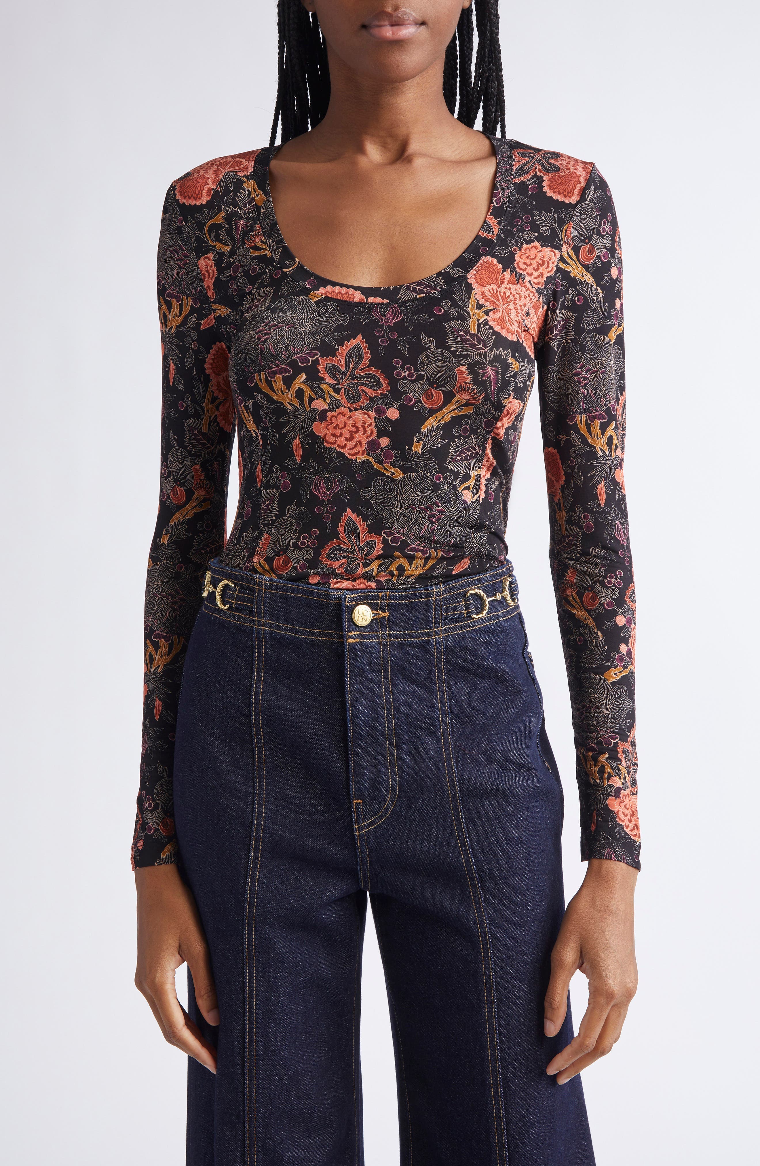 Aris Long Sleeve Knit Top - image 1