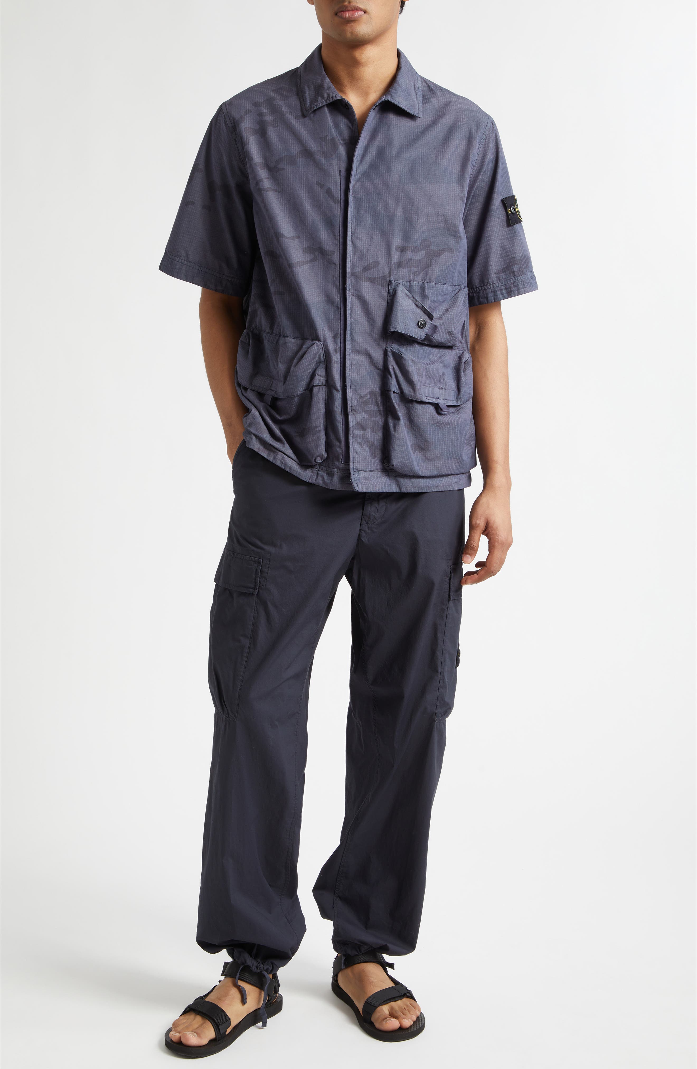 Cotton Stretch Cargo Pants - image 2