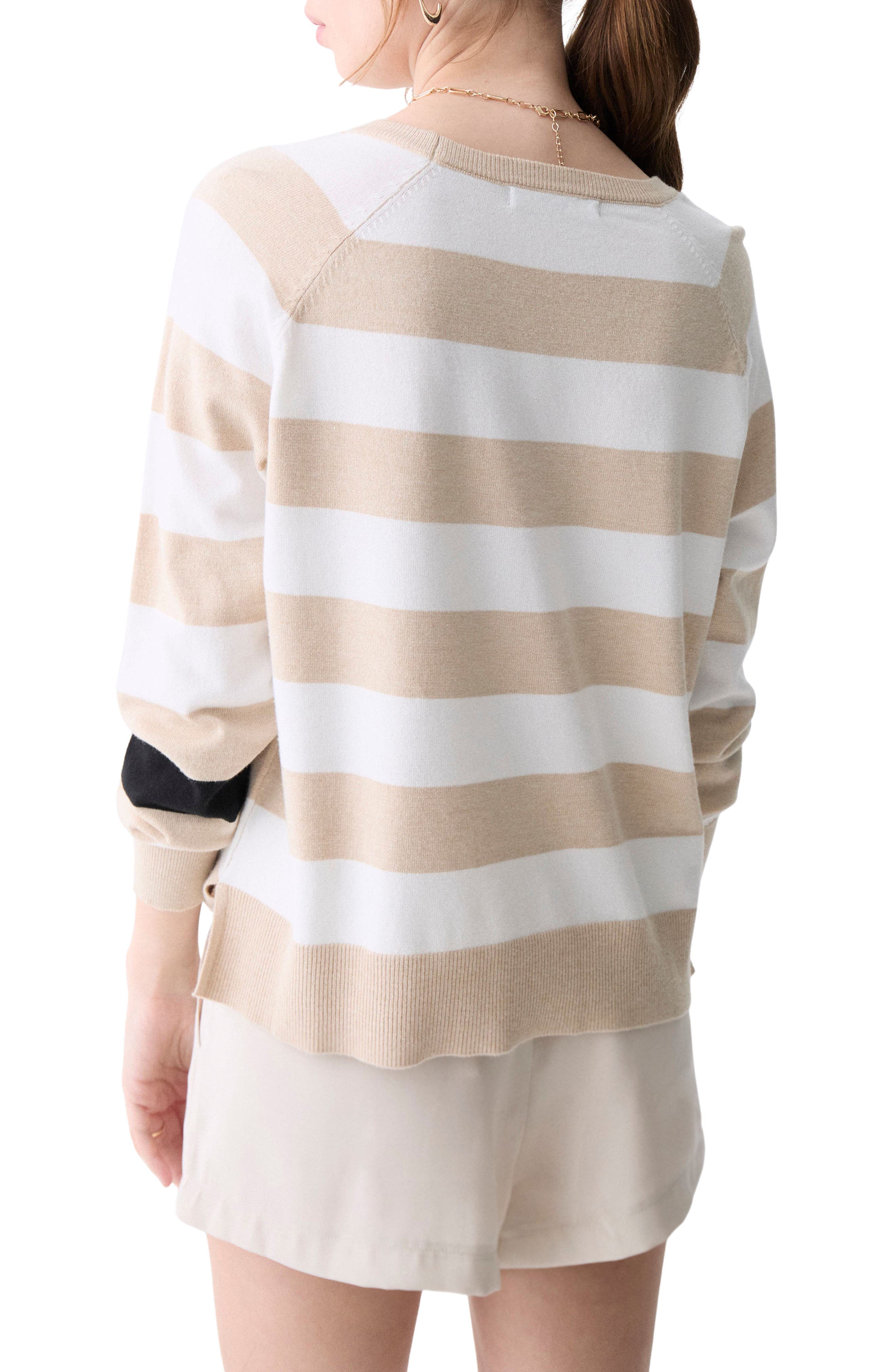 Tavira Stripe Crewneck Sweater - image 2
