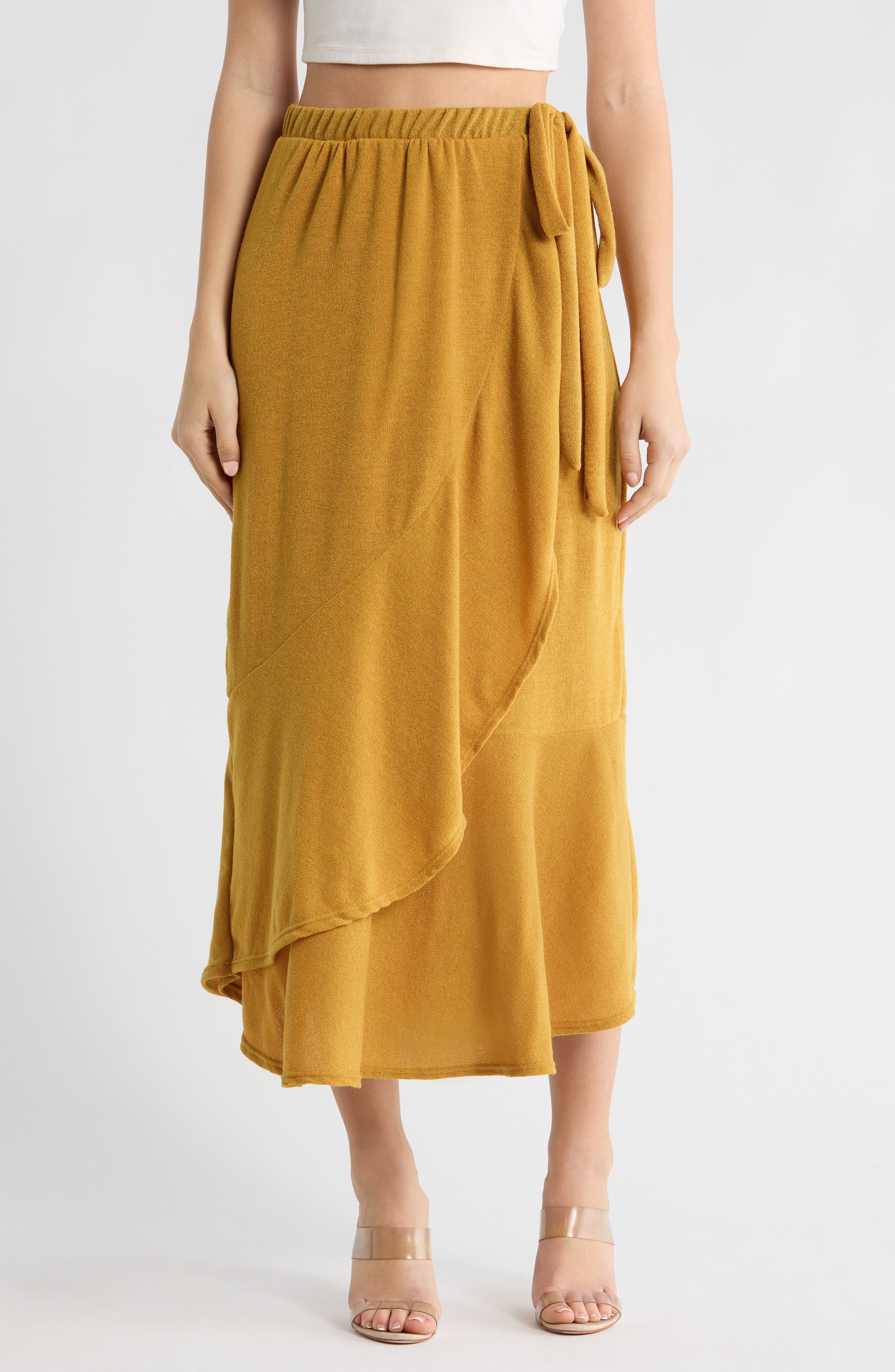 Wrap Maxi Skirt - image 3