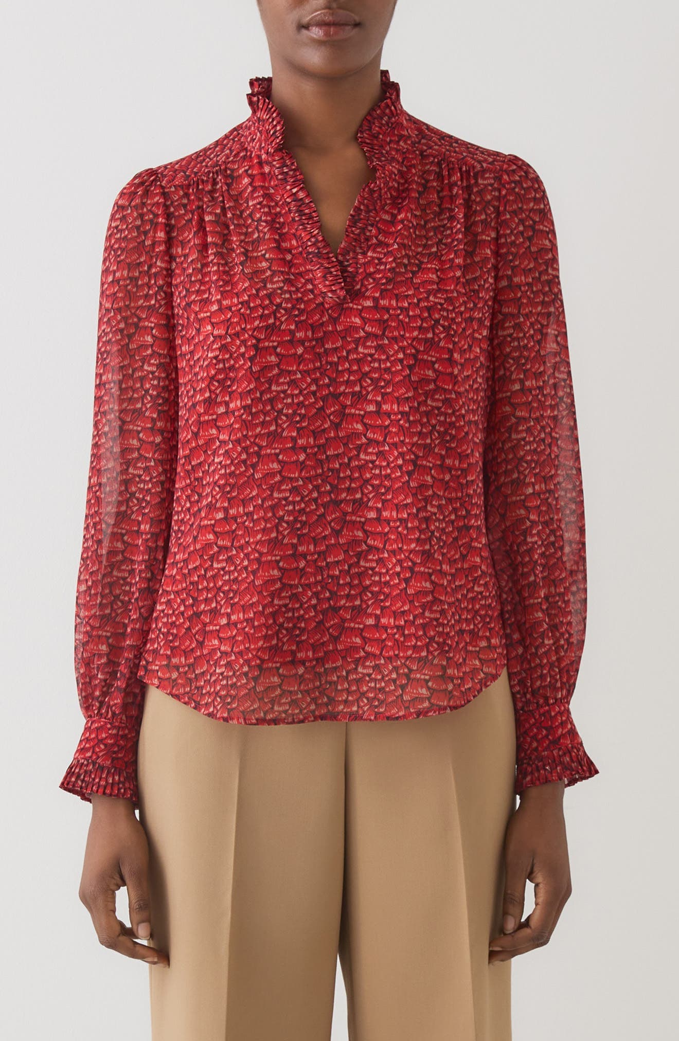 Suzette Pleat Top - image 1