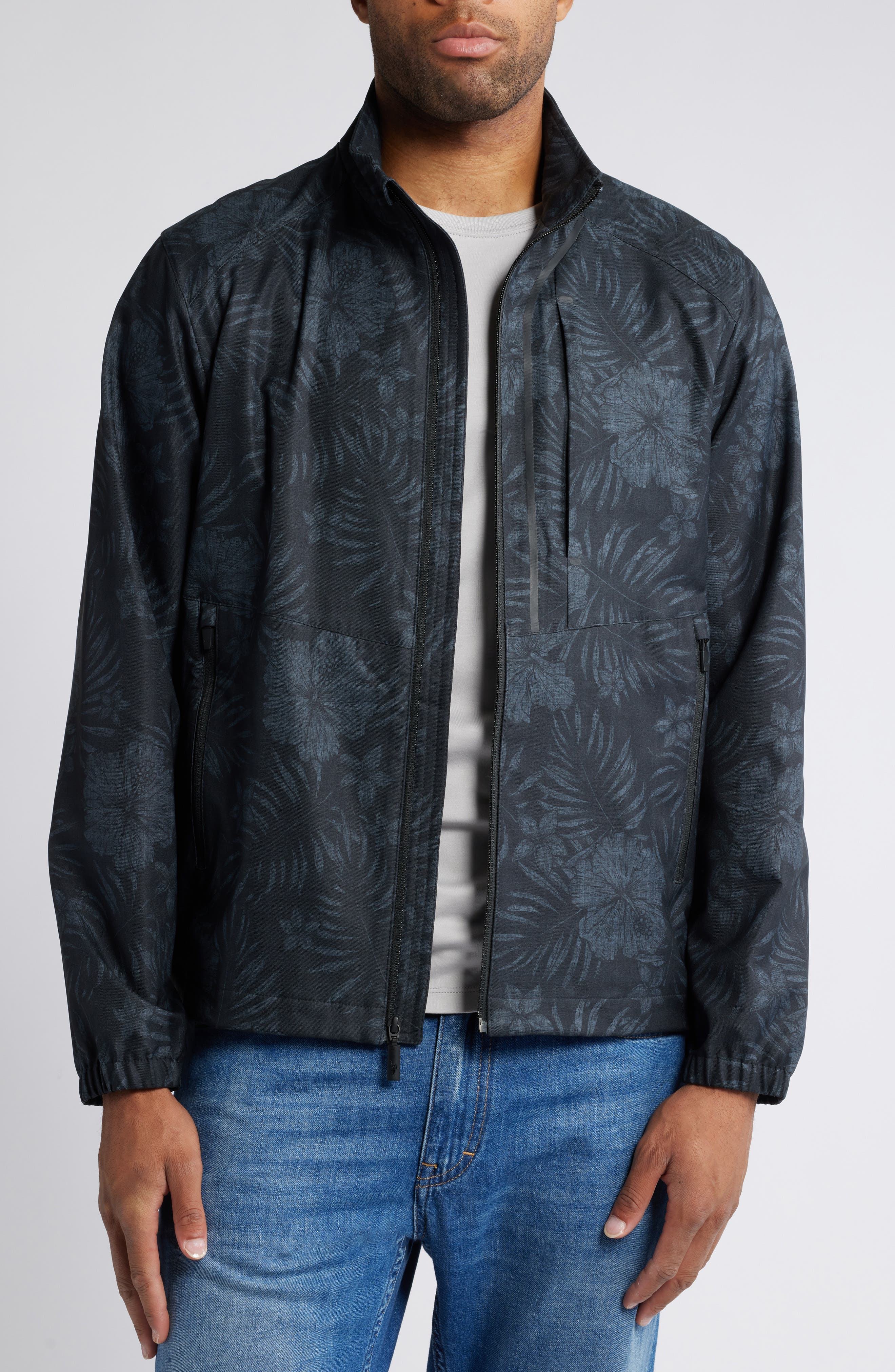 On Par Hibiscus Drive Packable Jacket - image 1
