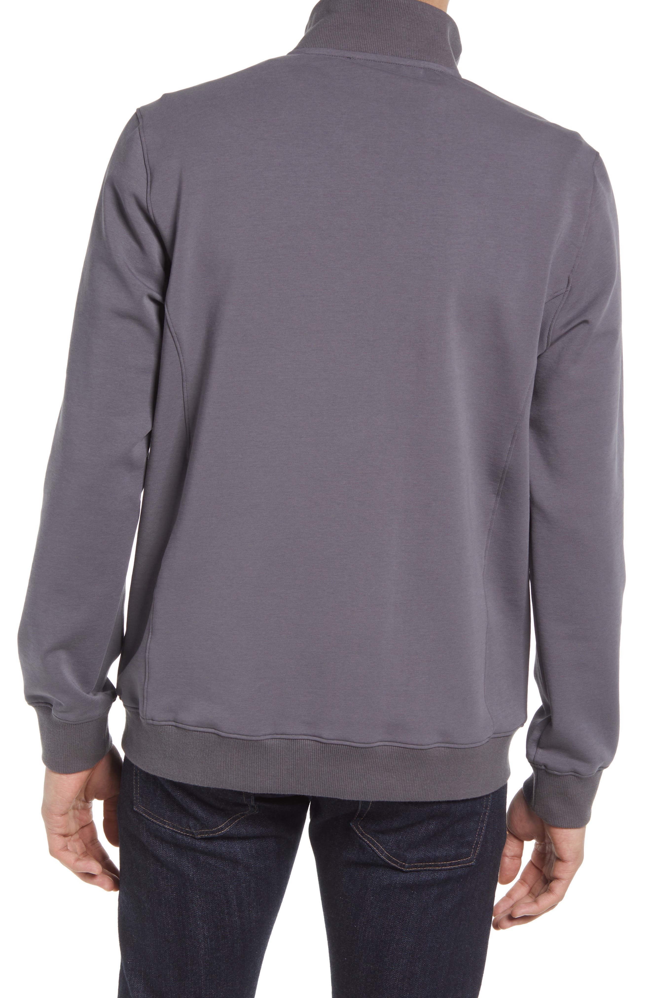 Cotton Blend Quarter Zip Top - image 2