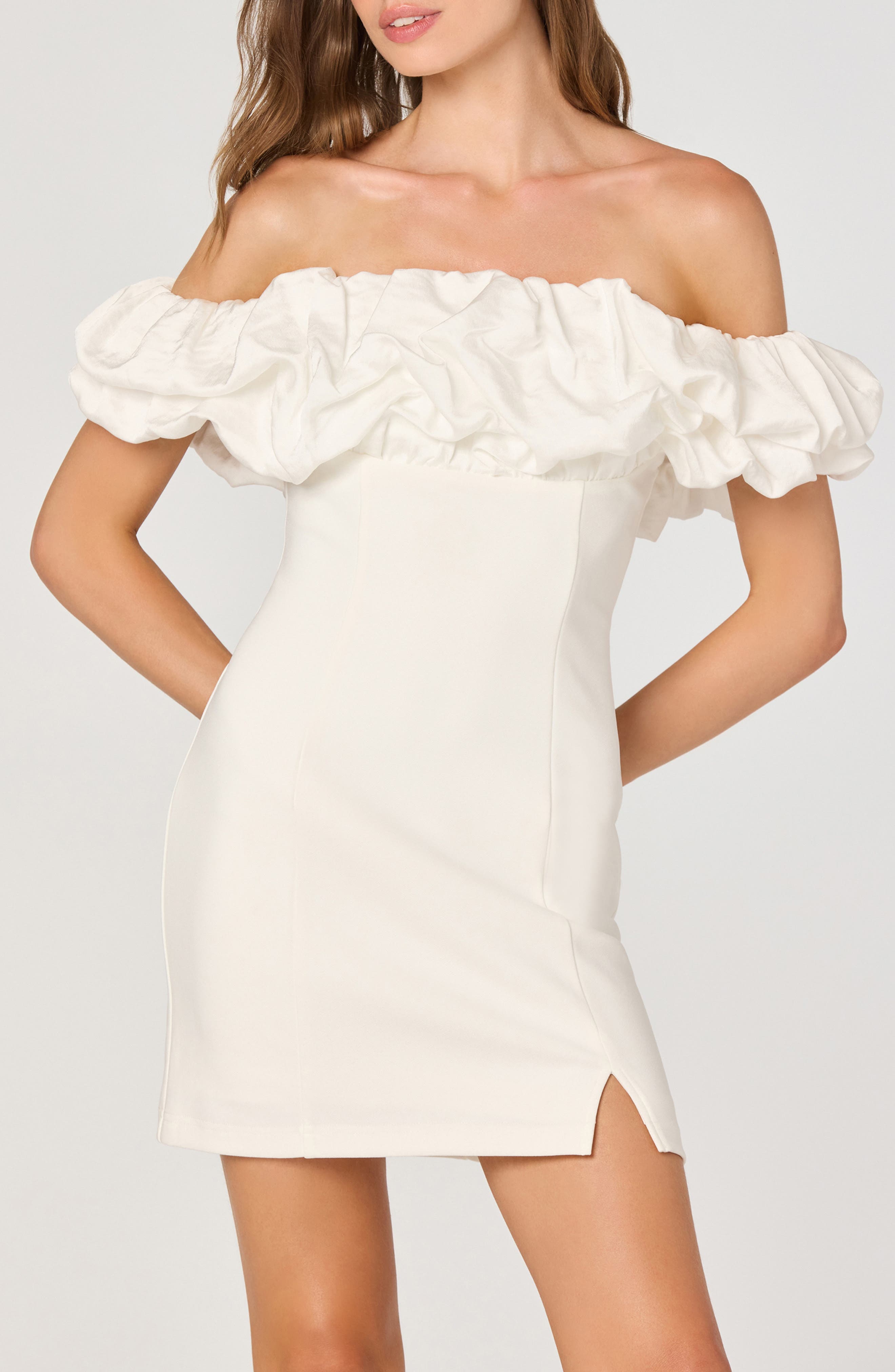 Off-the-Shoulder Minidress - image 2