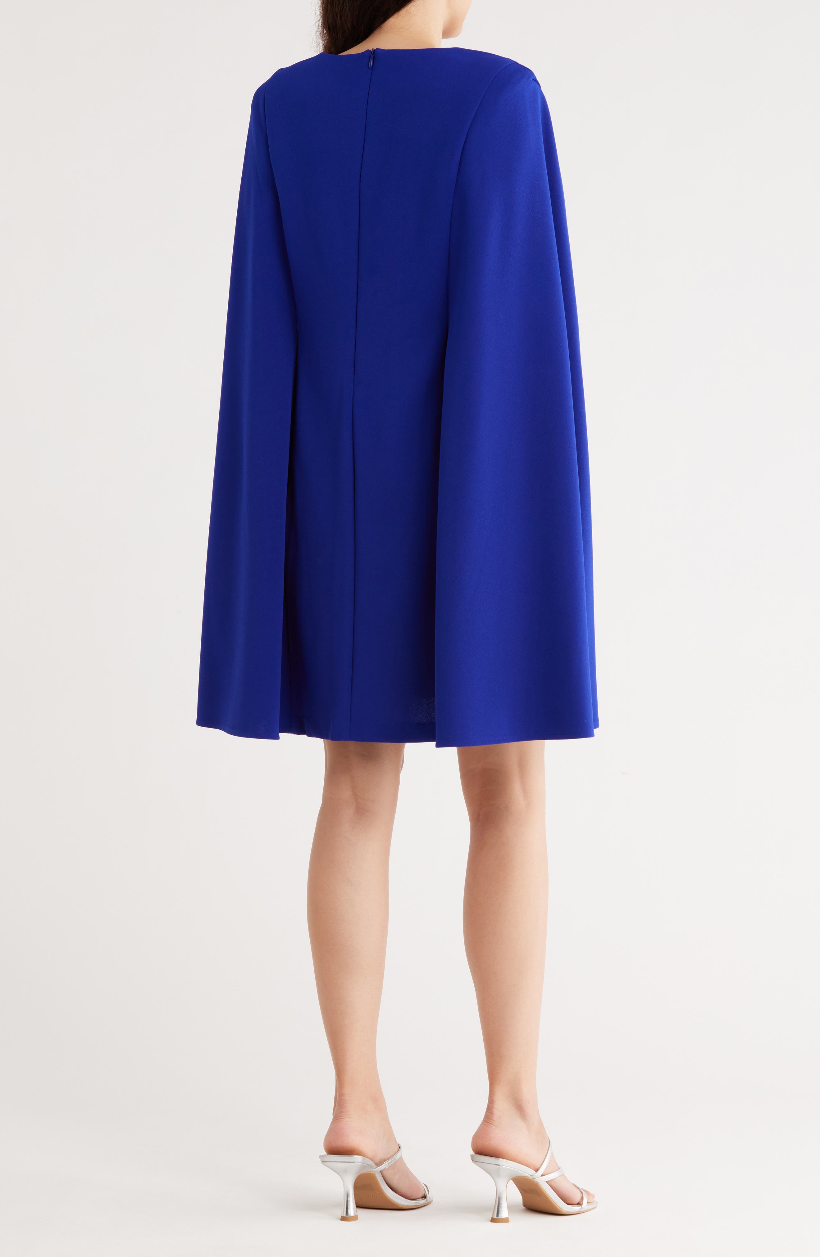 Cape Sleeve Sheath Dress - image 2