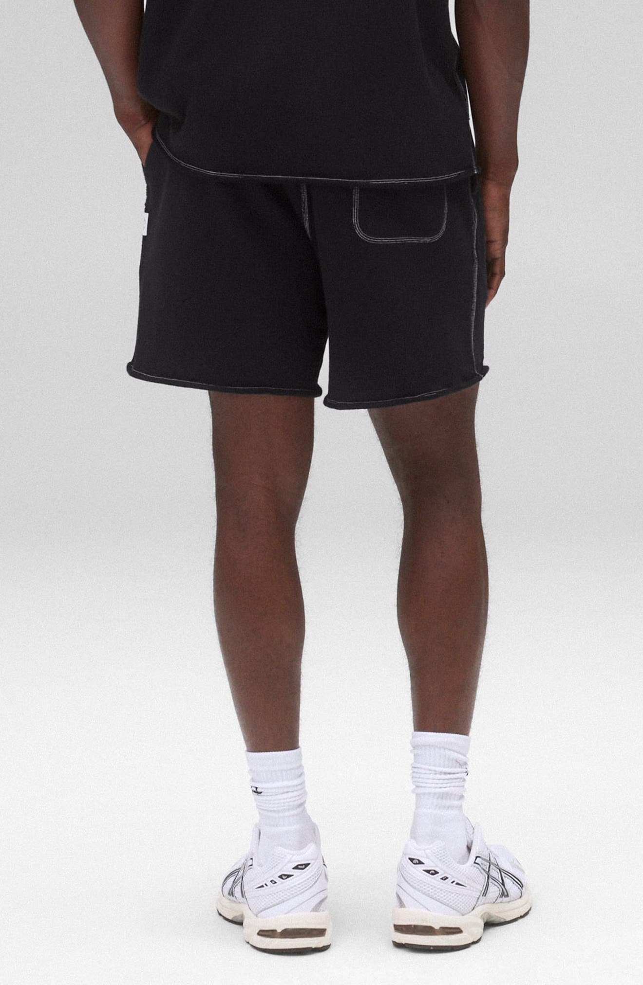 Lightweight Terry Cutoff Shorts - image 2