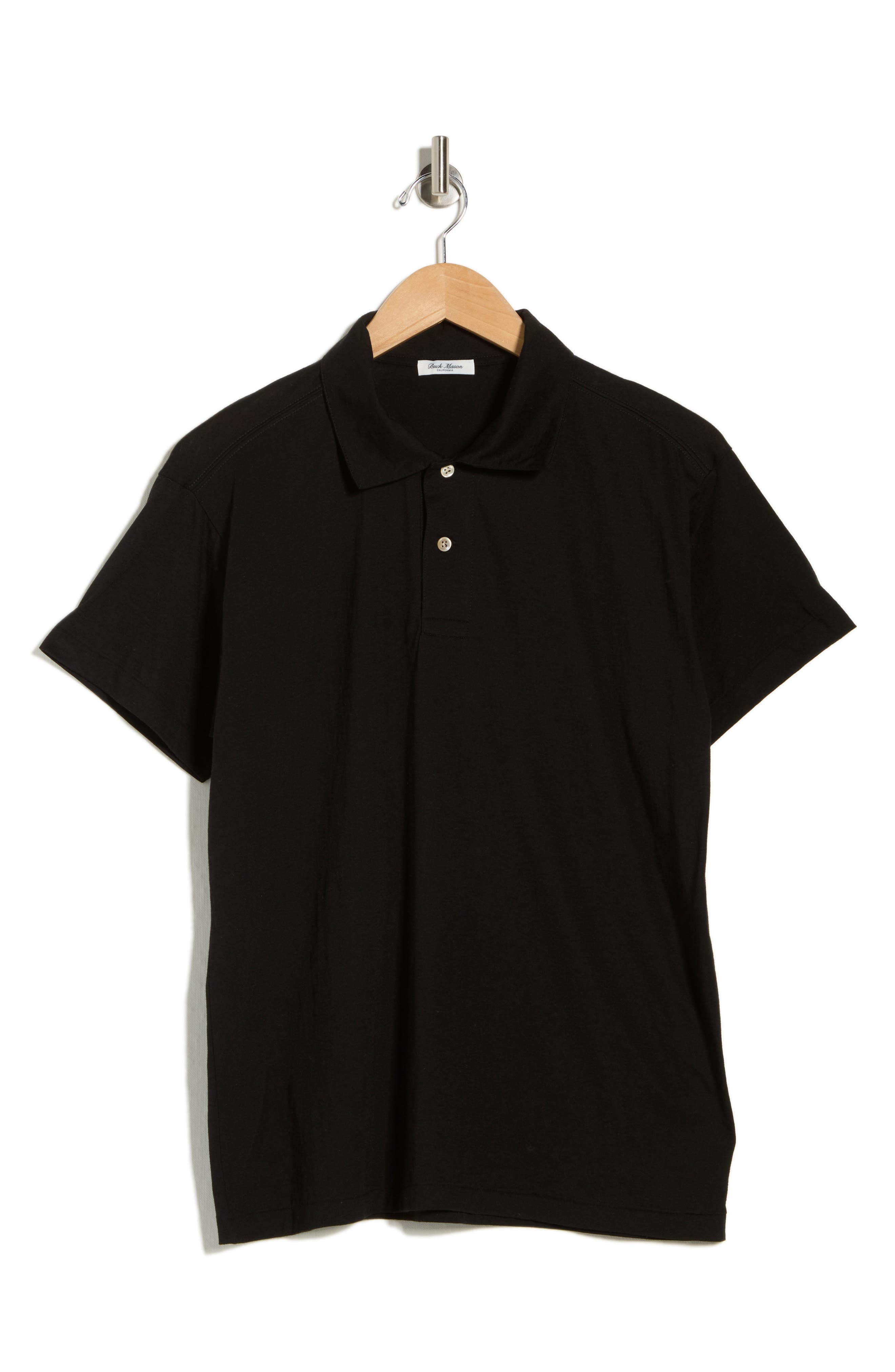 Solid Cotton & Cashmere Polo