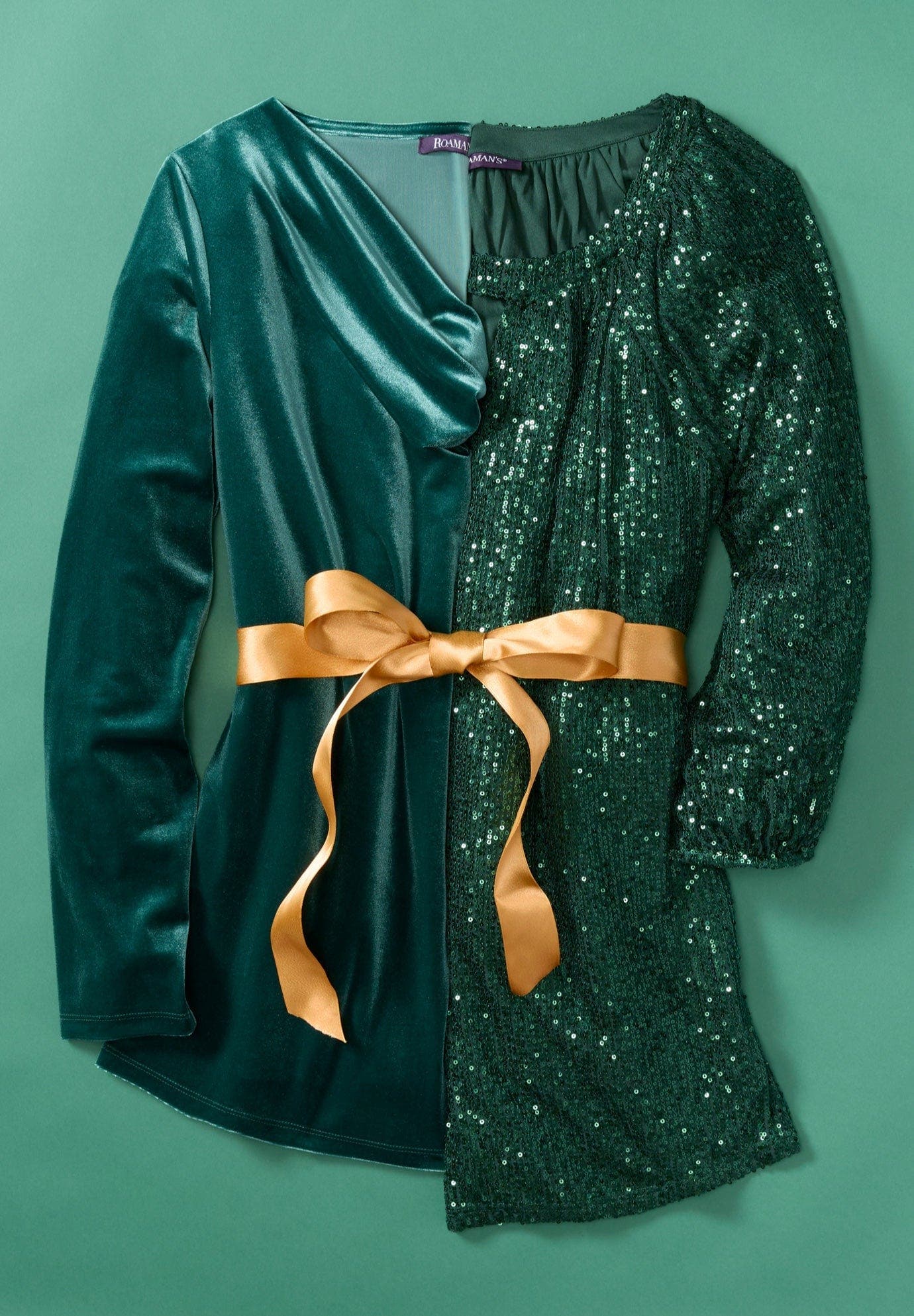 Sequin Keyhole Blouse - image 4