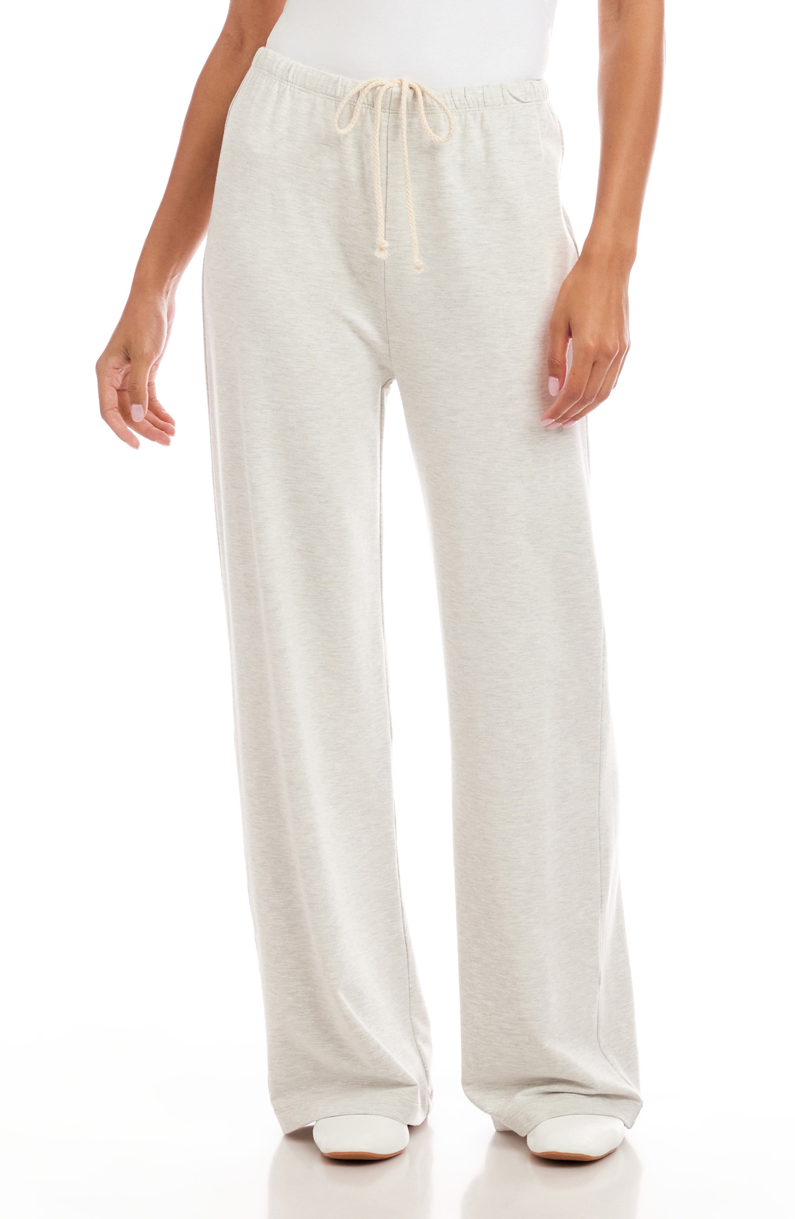 Wide Leg Drawstring Sweatpants - image 1