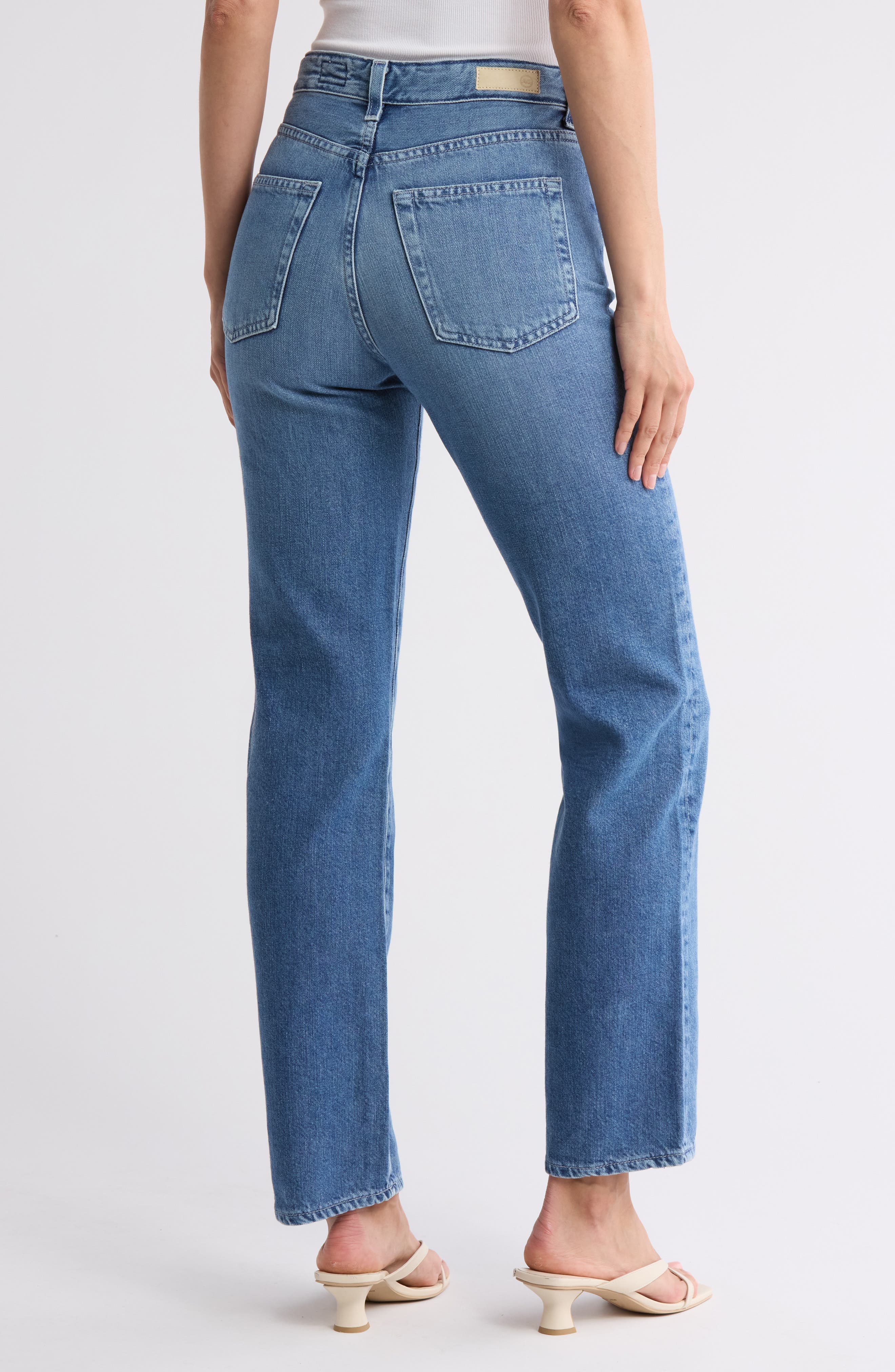 Alexxis High Waist Straight Leg Jeans - image 4